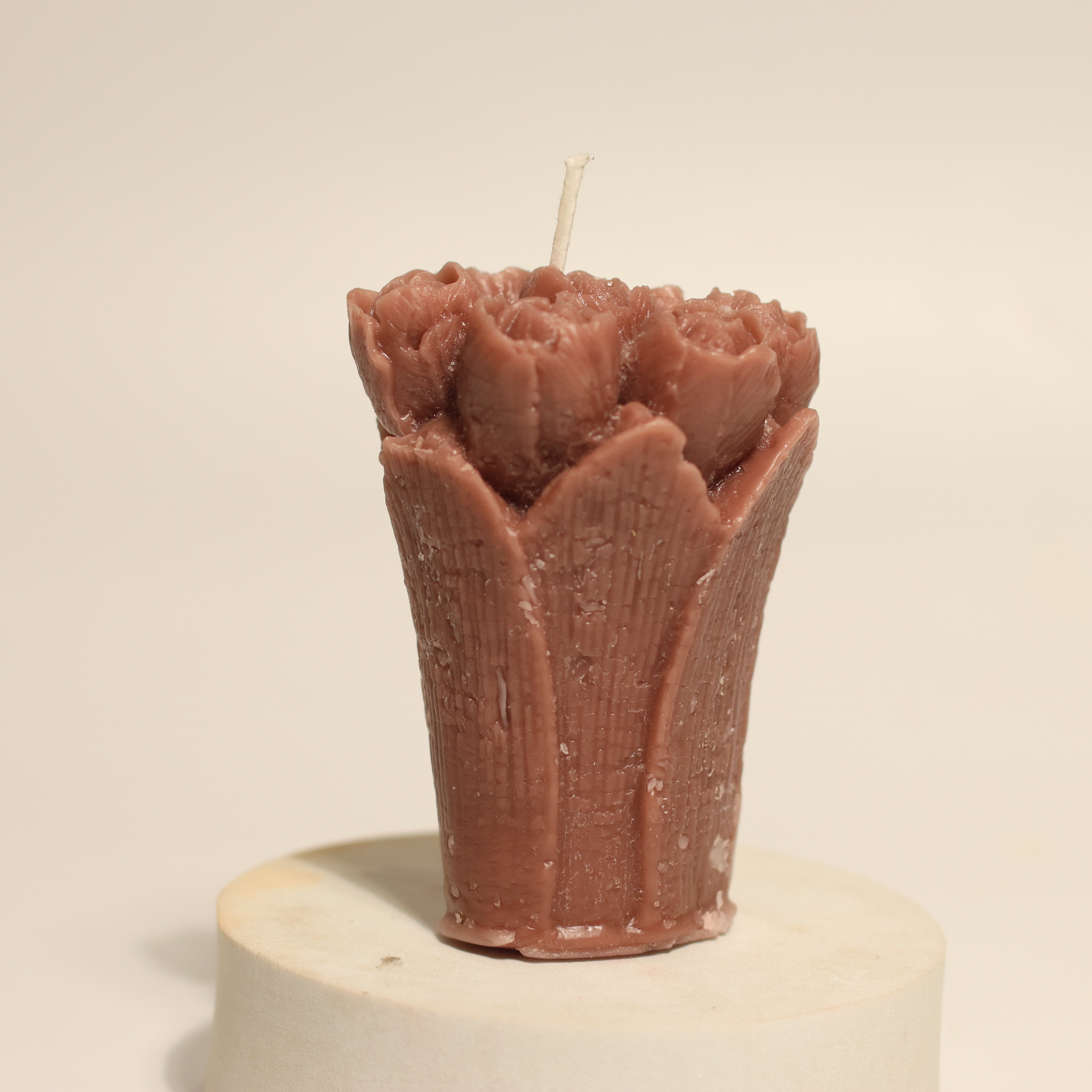 Rose Bloom Candle (set of 2)