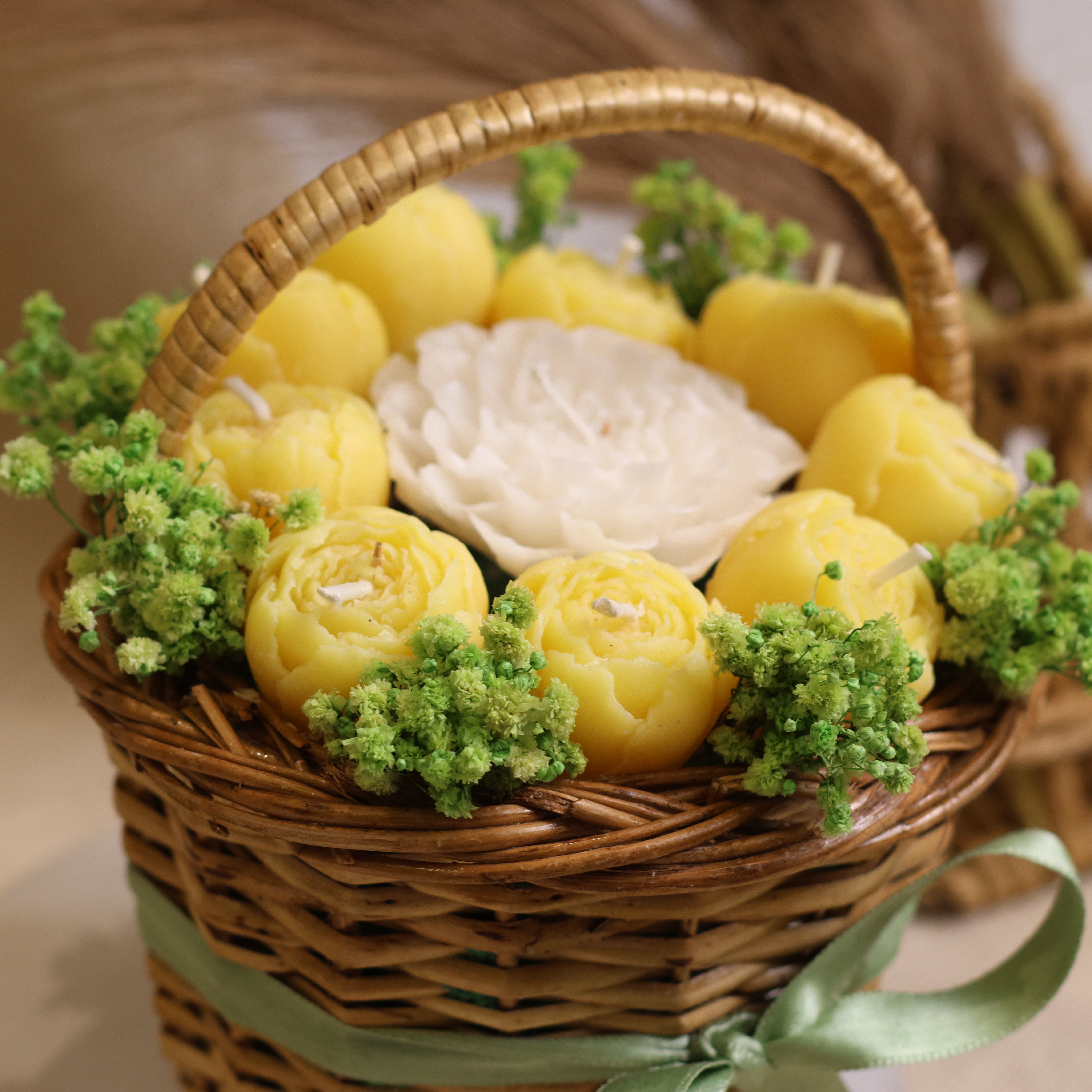 Lemon Zest Glow Basket