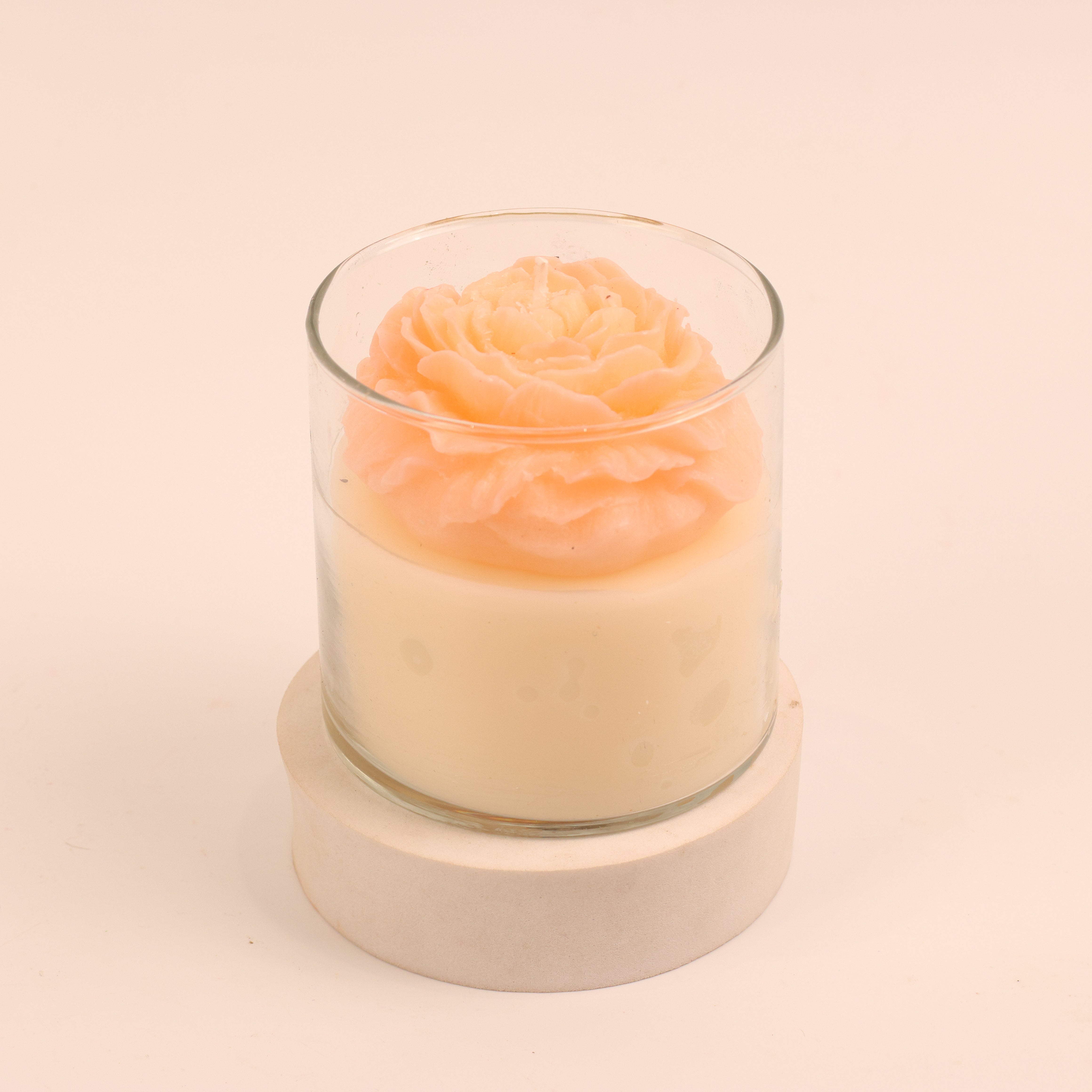 Blossom Glow Glass Candle