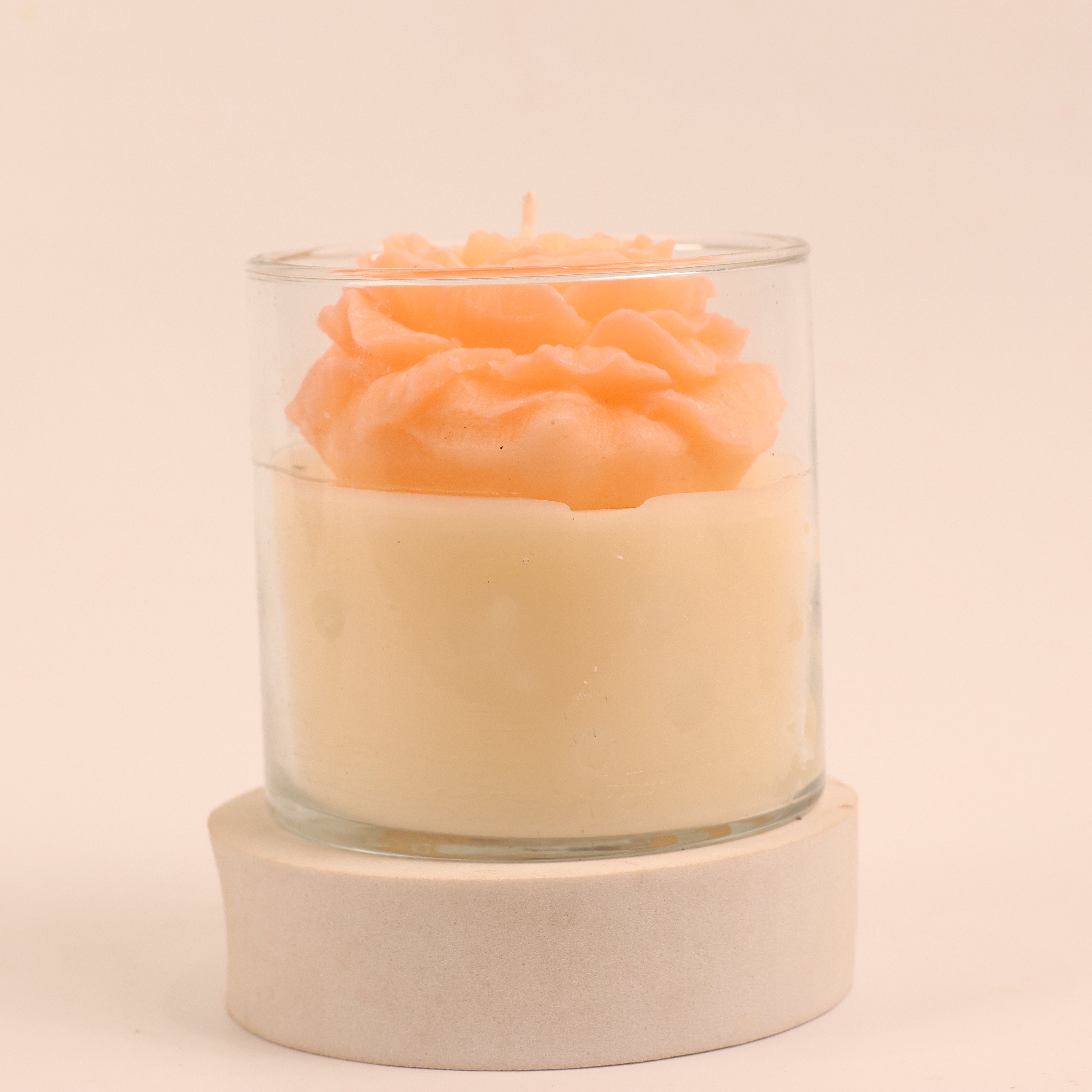 Blossom Glow Glass Candle