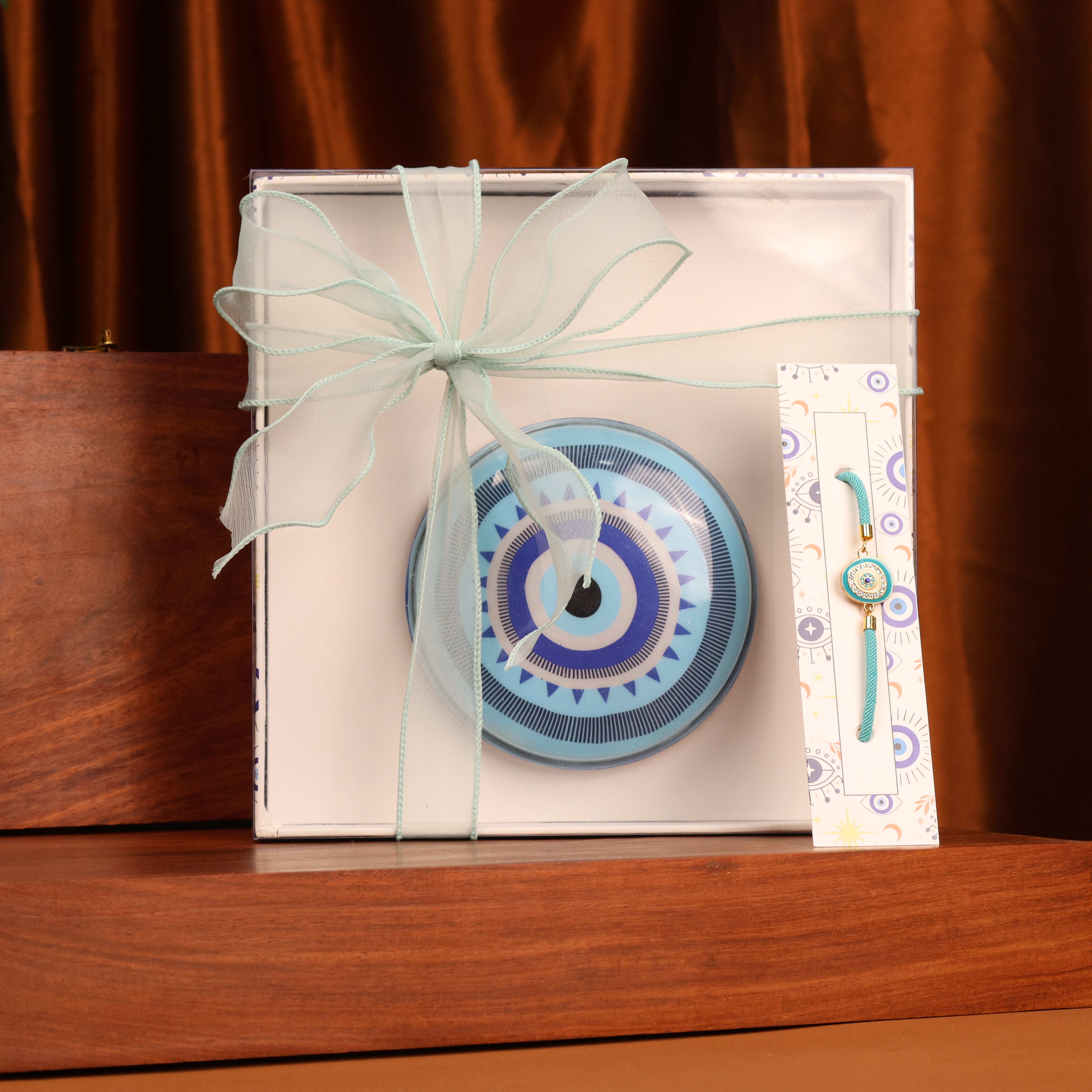 Evil Eye Rakhi Gift Box