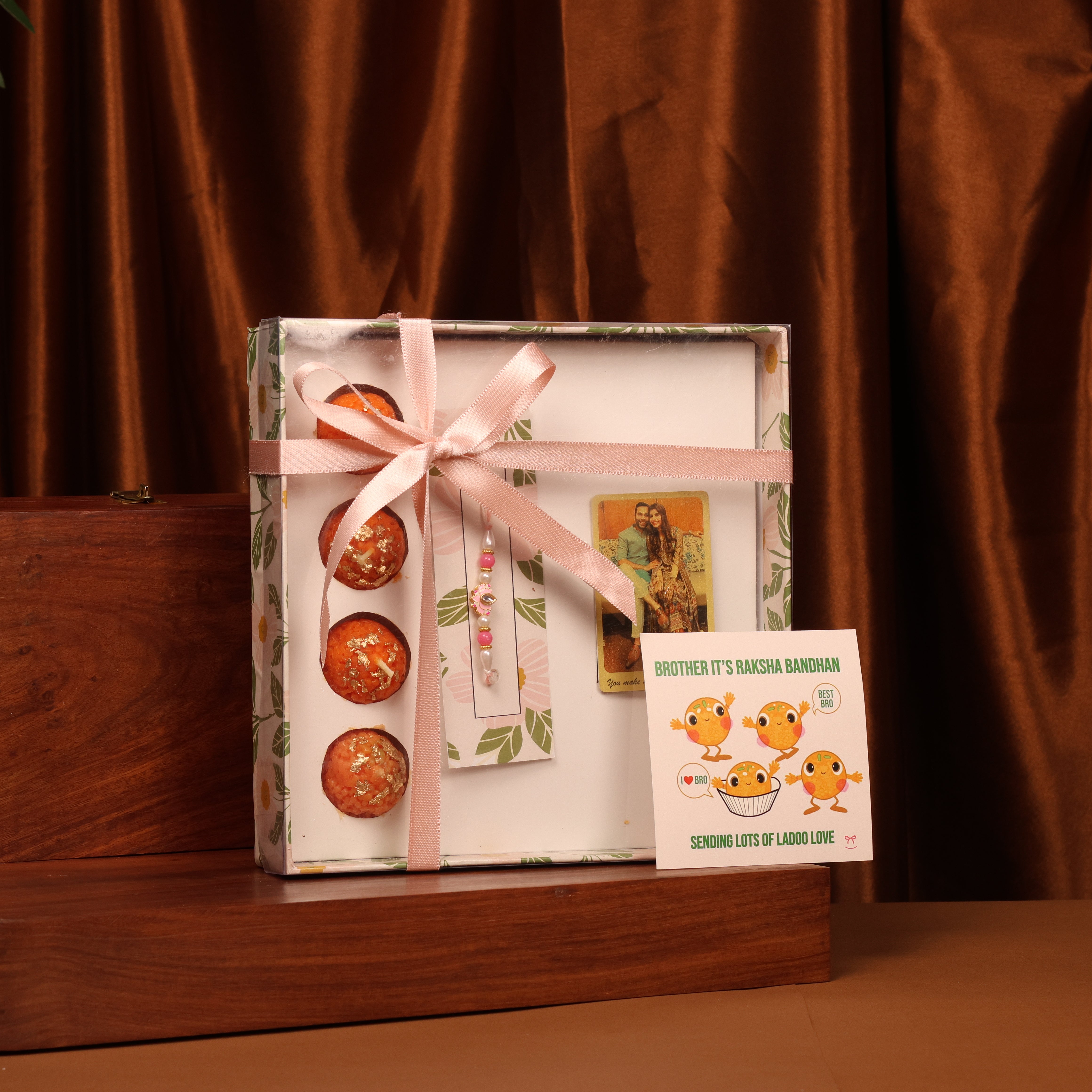 Rakhi Delight: Personalized Gift Box of Love
