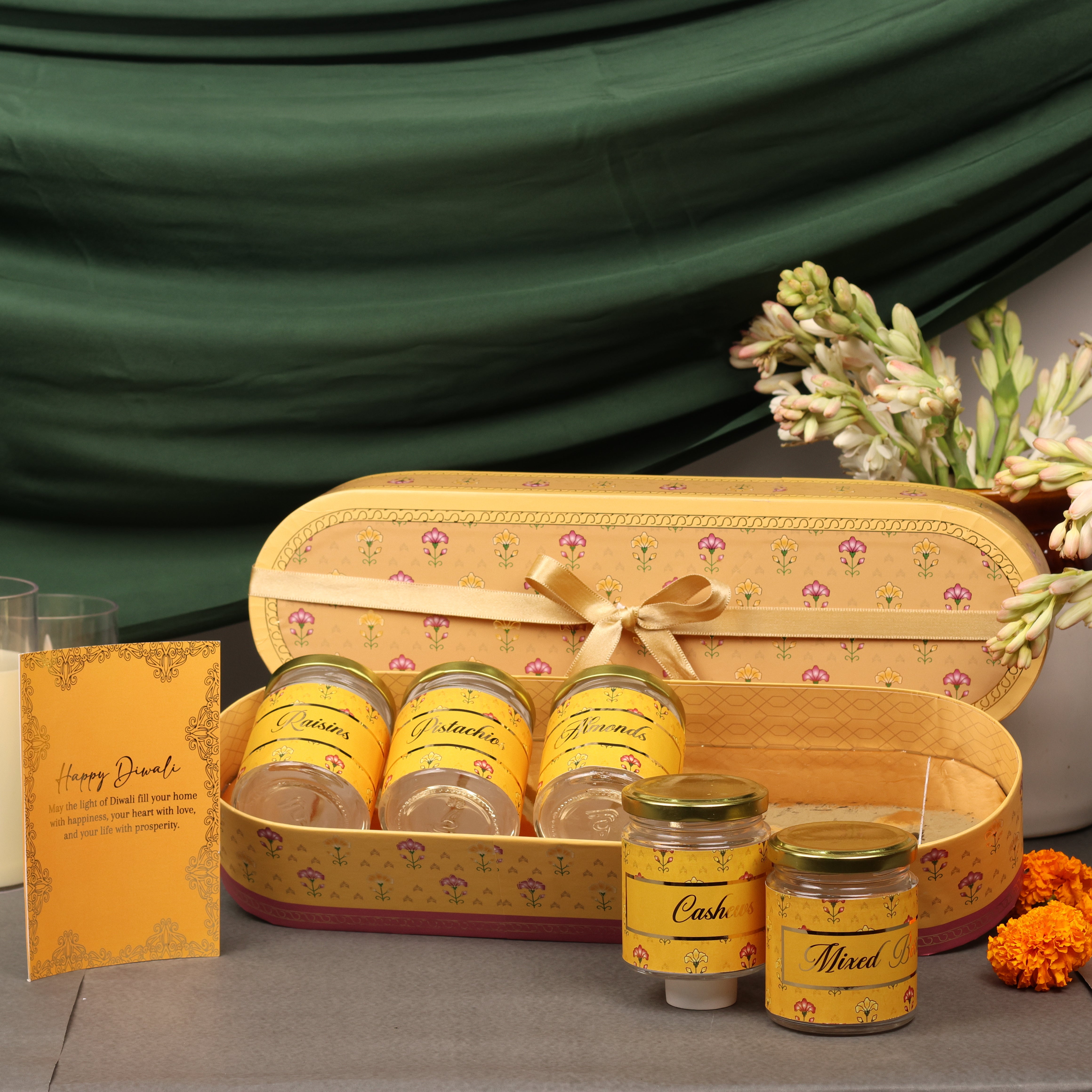 Diwali Utsav Panchtatva Dry Fruit Box