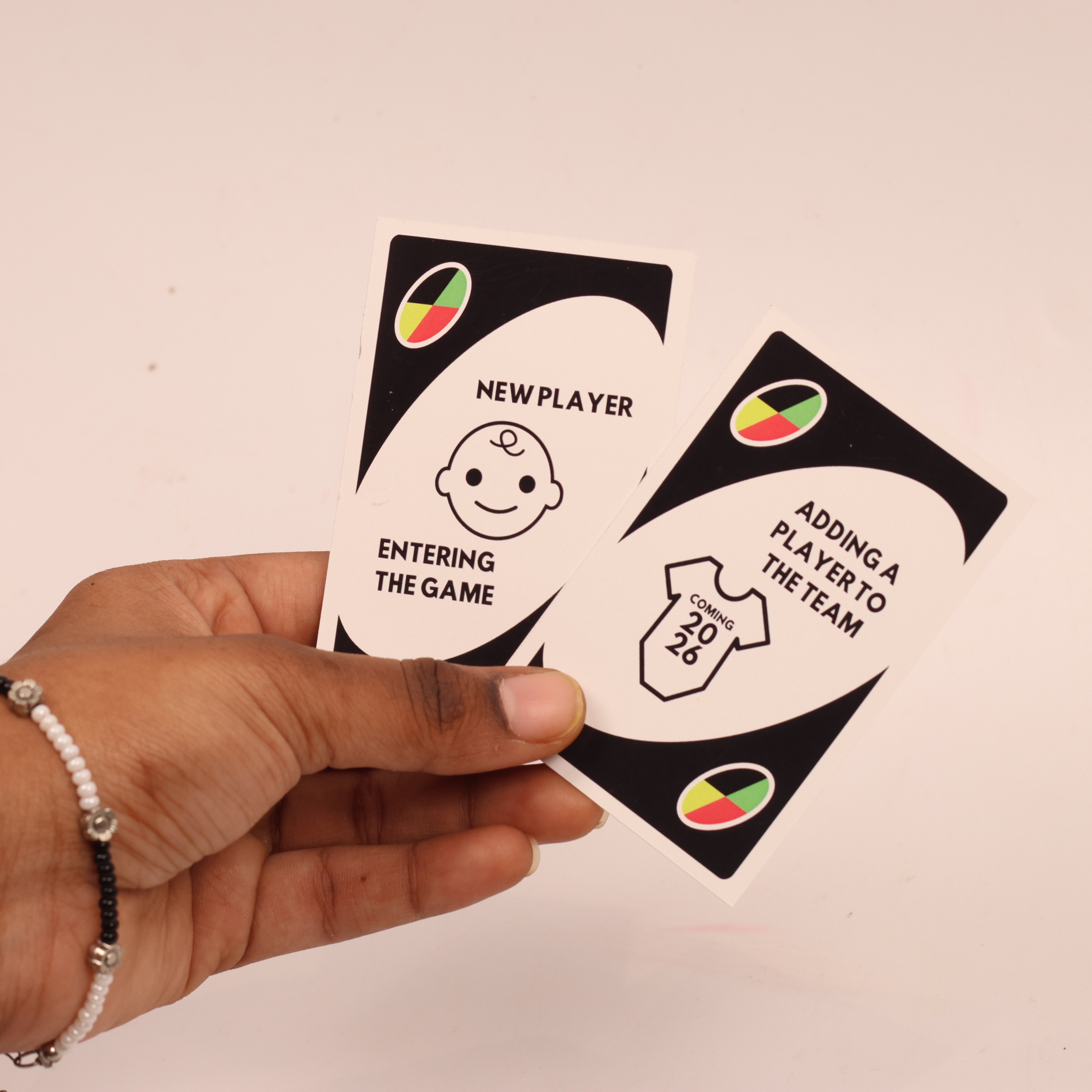 Unique Pregnancy Reveal UNO Card Set