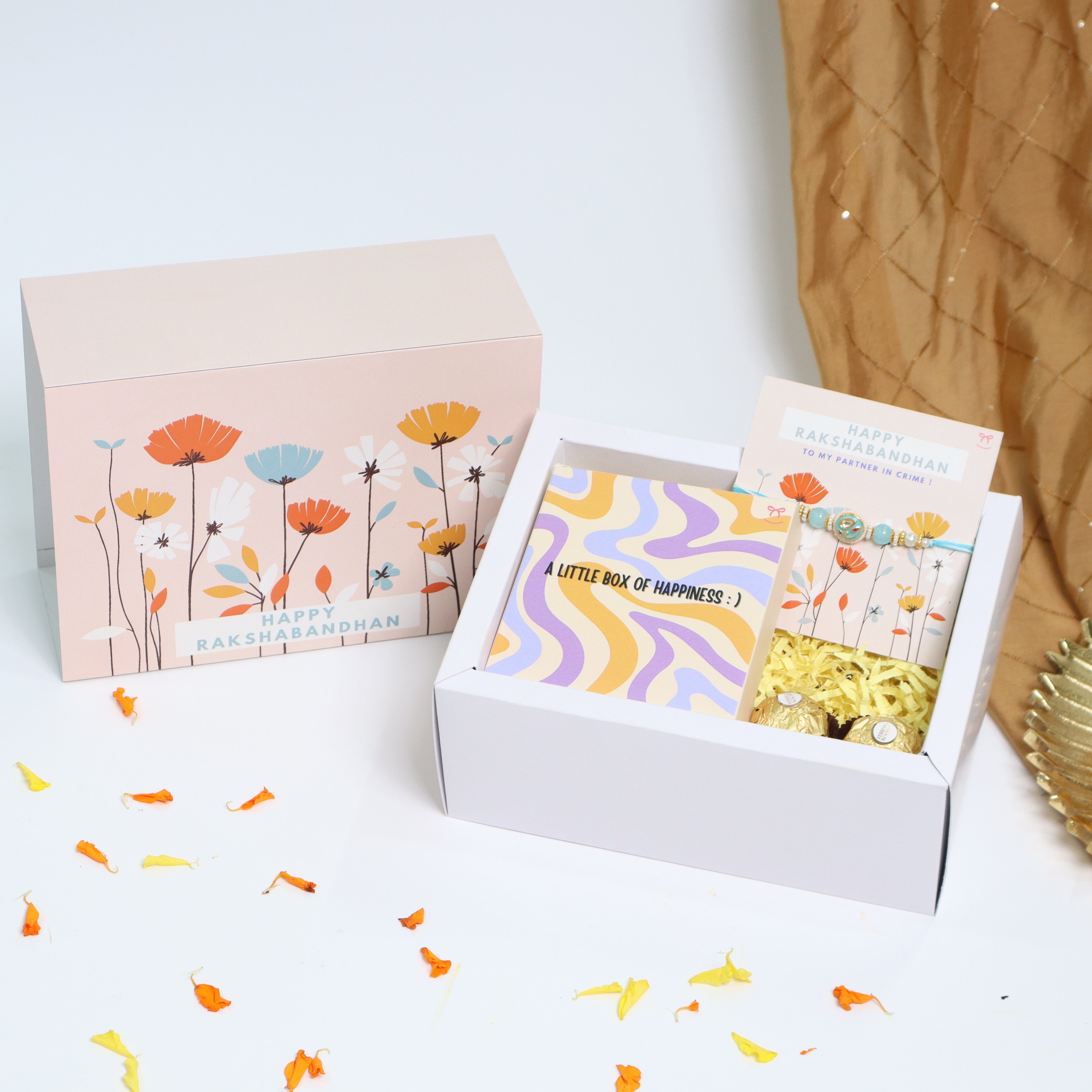 Luxurious Blue Kundan Hamper