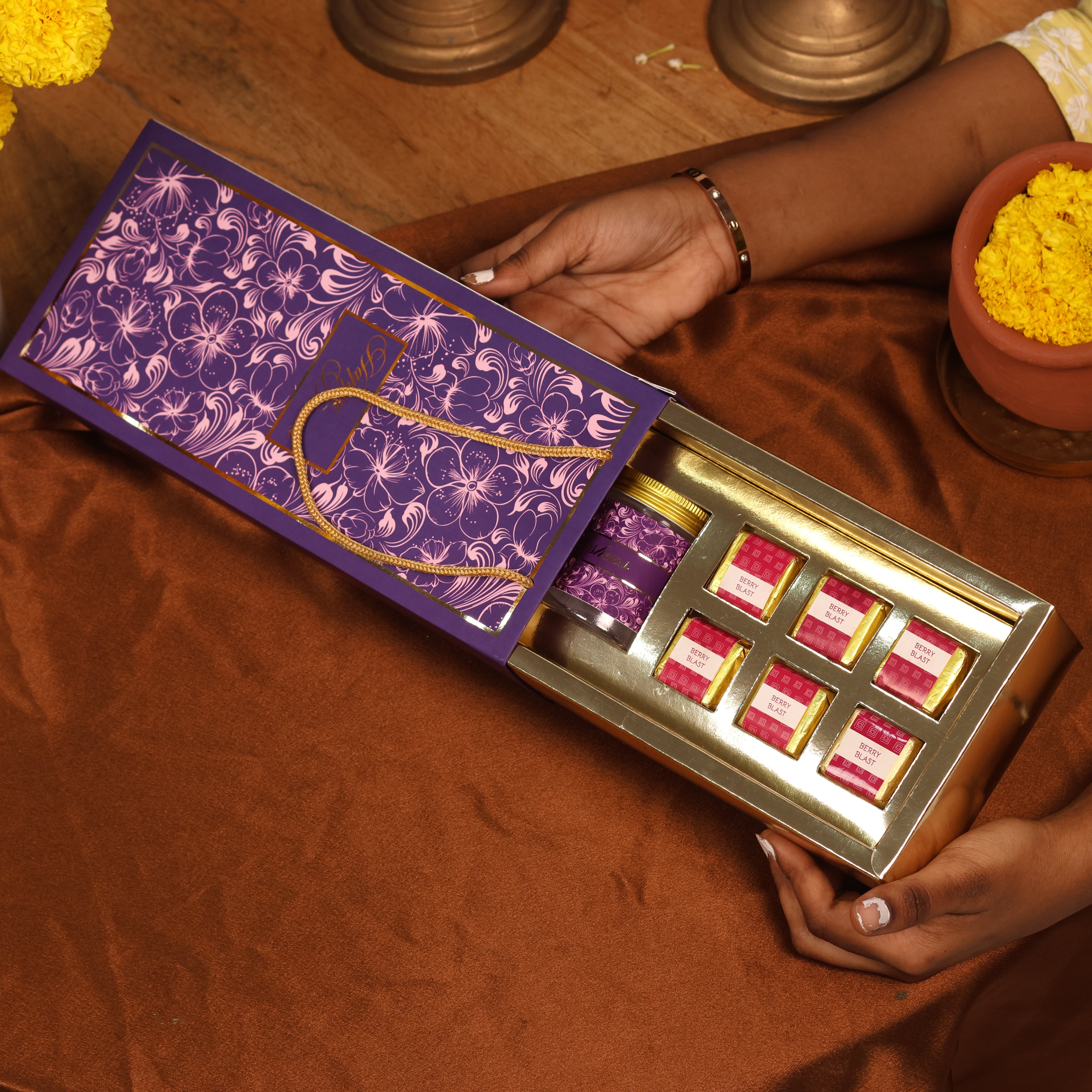 Premium Purple Diwali Bag