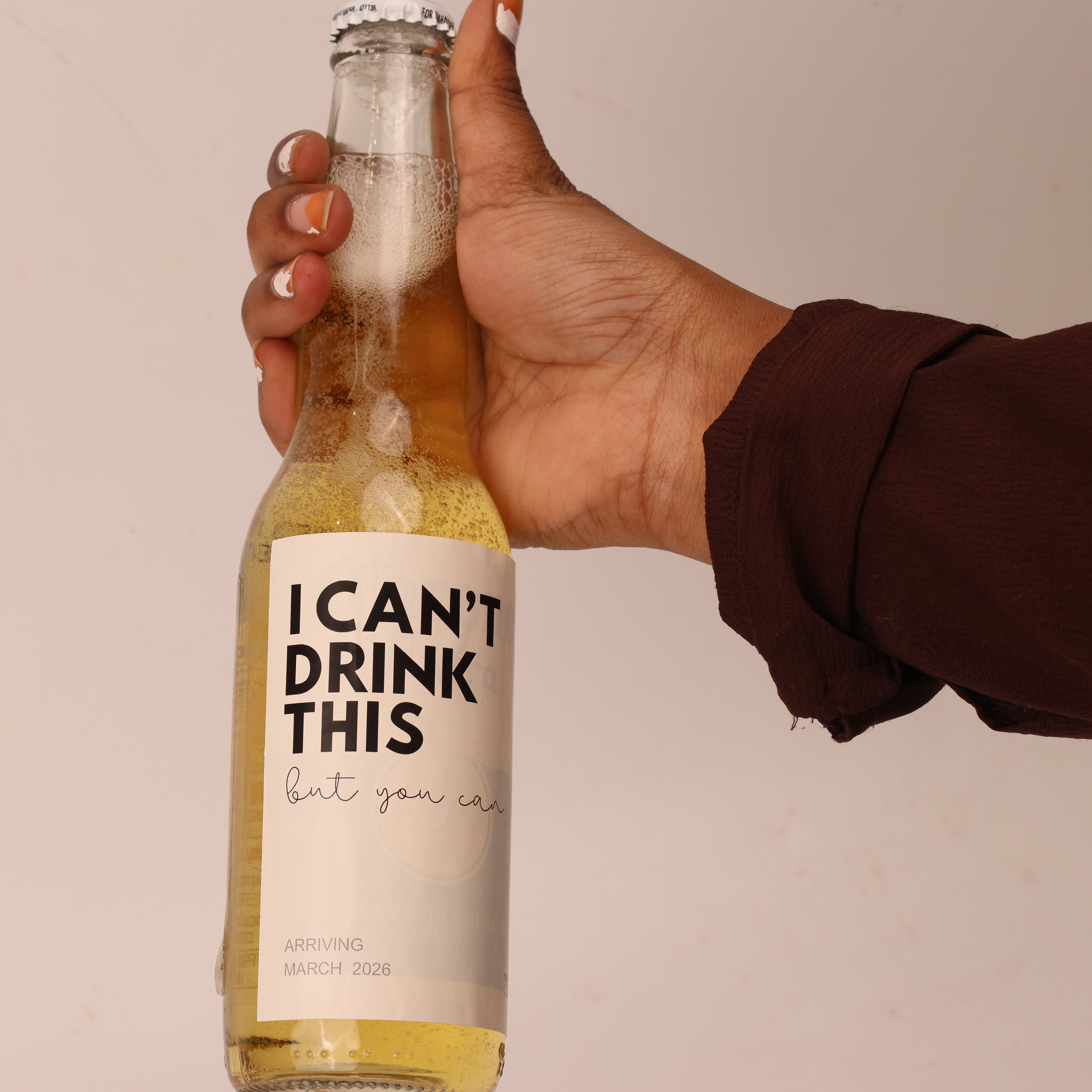 Brew Baby Announcement Stickers