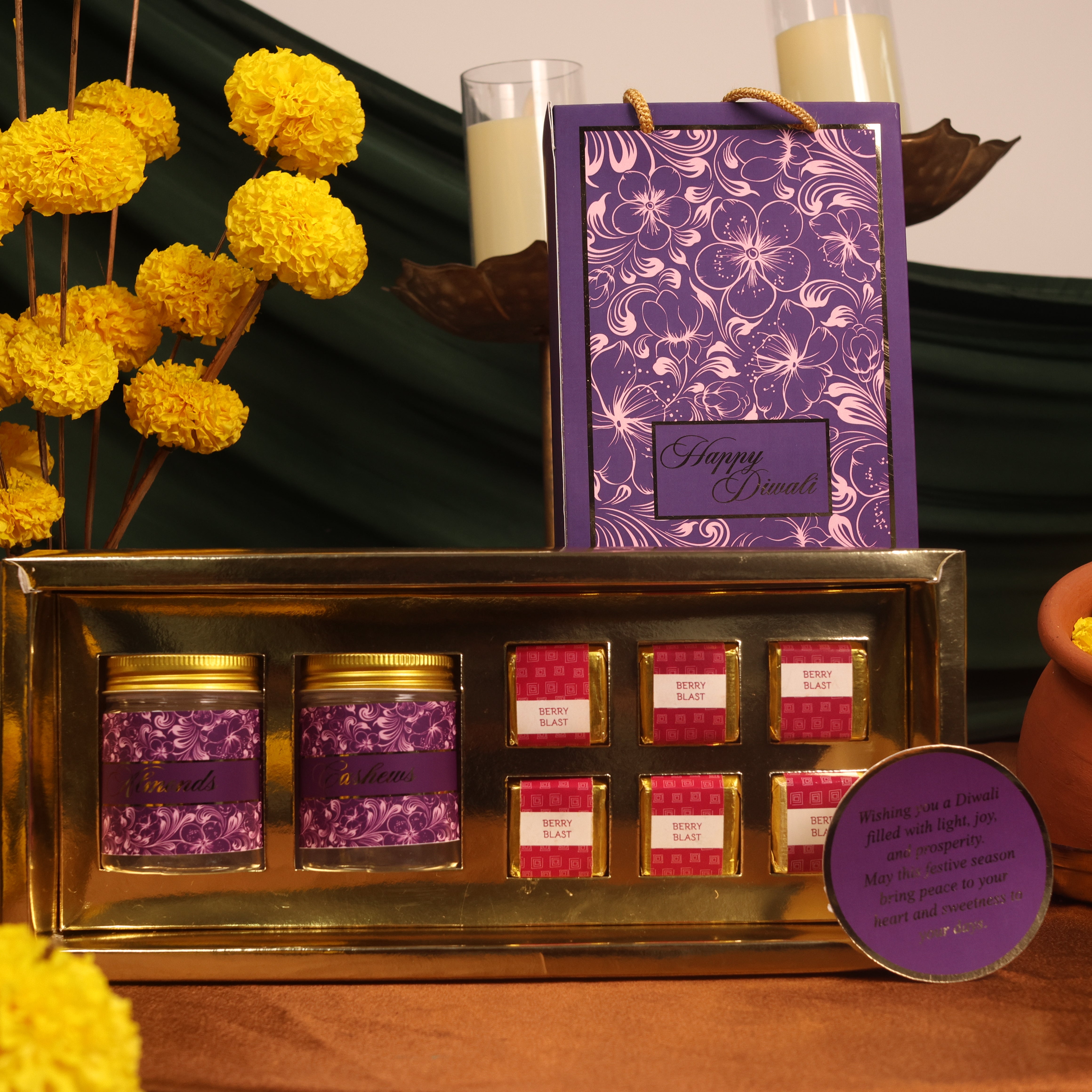 Premium Purple Diwali Bag