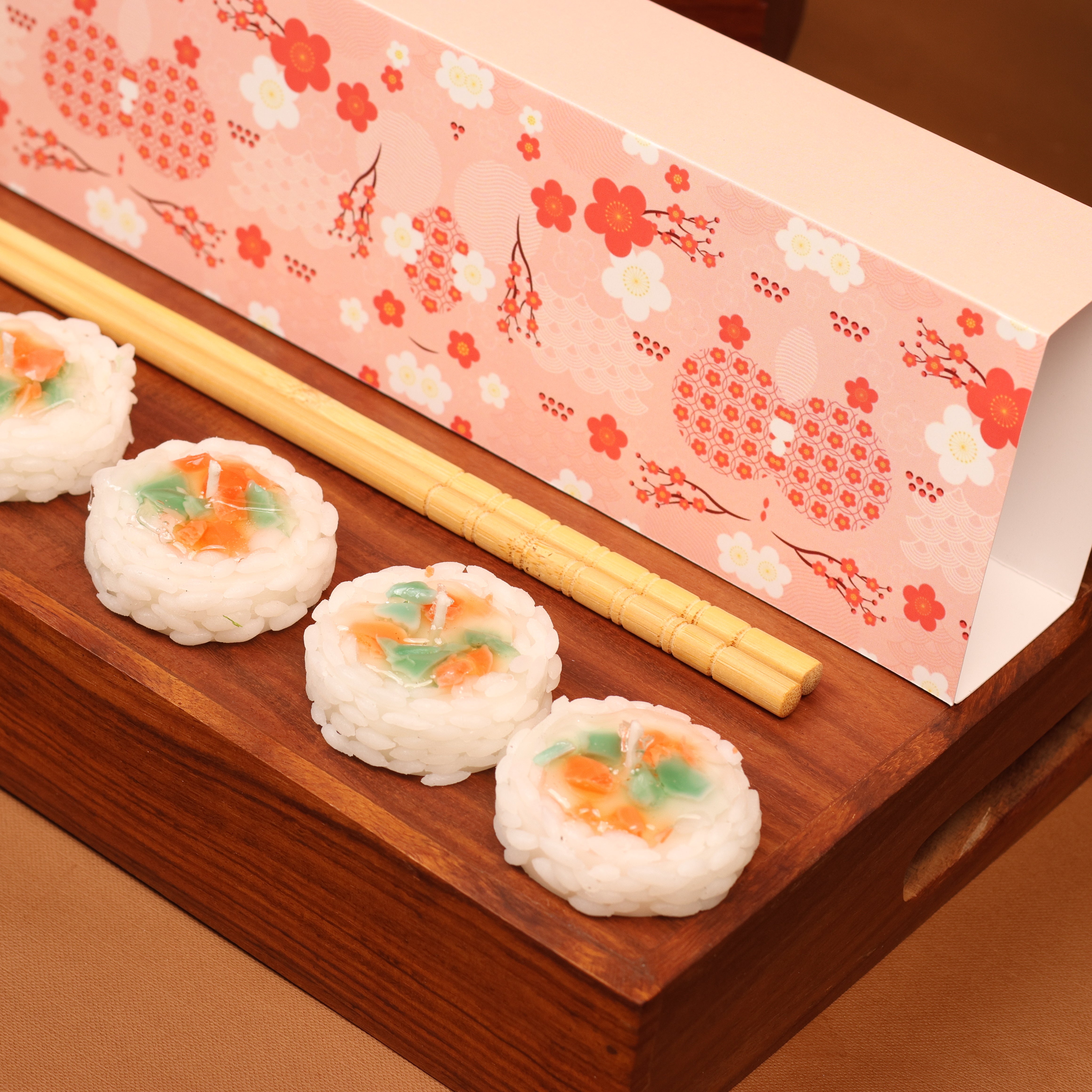 Inara Scented Sushi Candle Gift Box