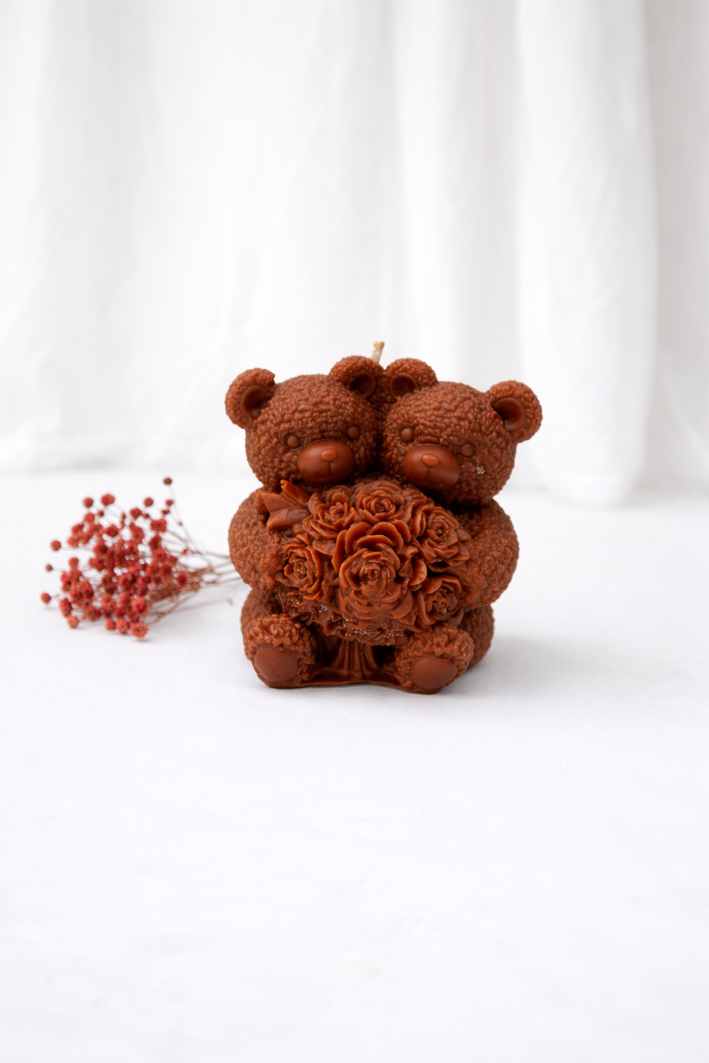 Blossom Bear Candle (Set of 2)