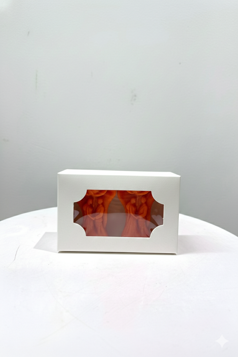 Eternal Love Rose Candle (Set of 2)