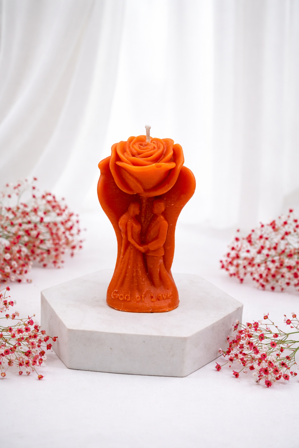 Eternal Love Rose Candle (Set of 2)