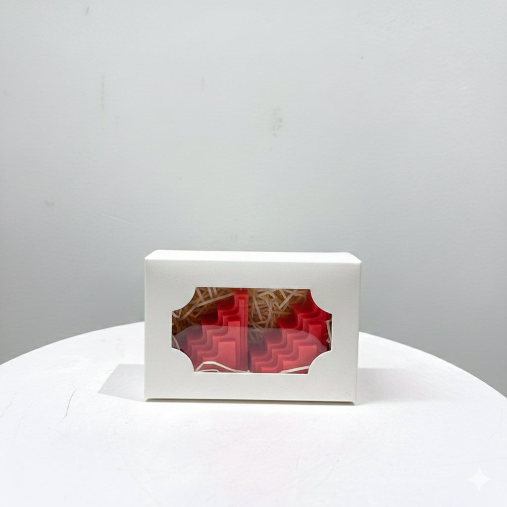 Geometrical Stair Candle (set of 2)