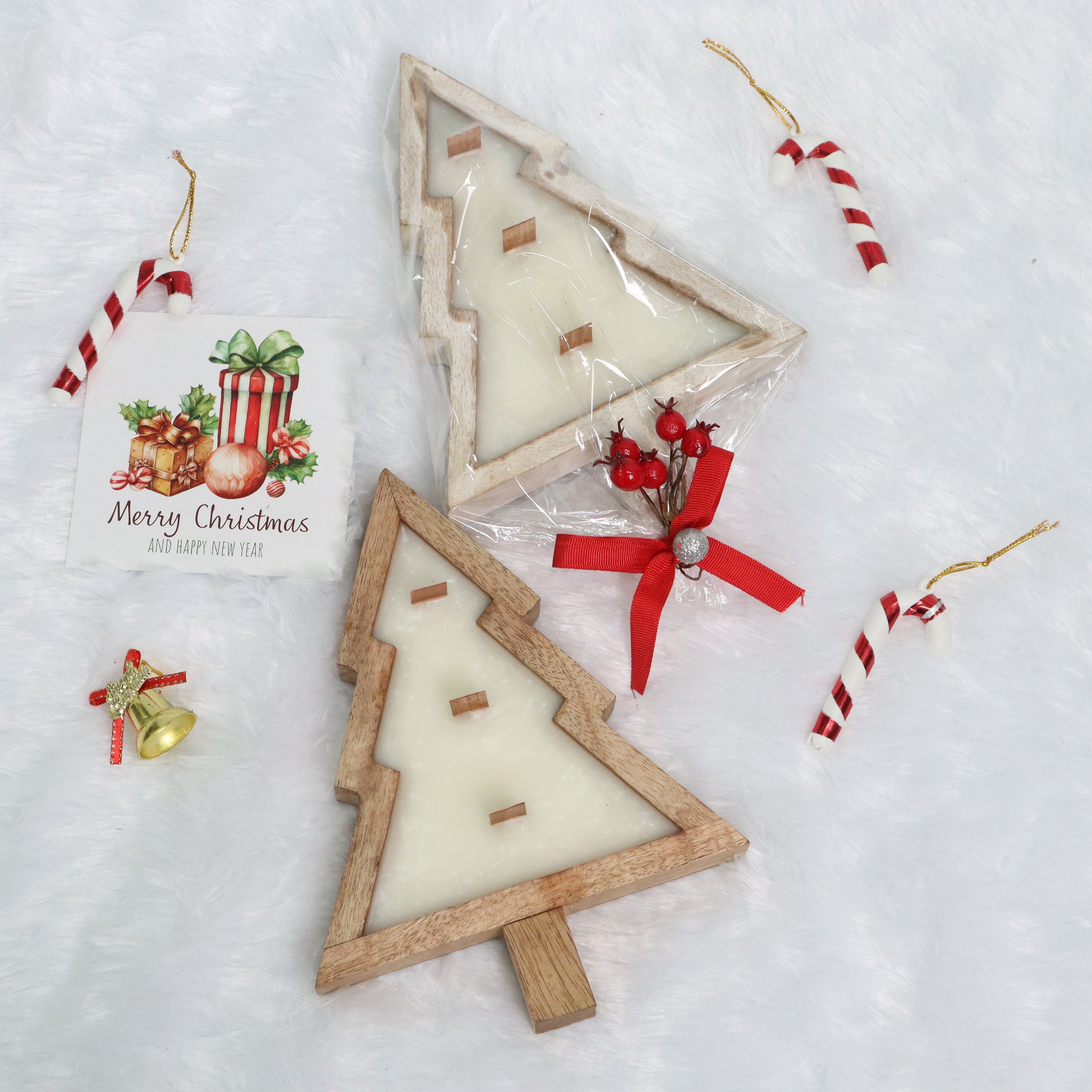 Winter Woods Candle Tray