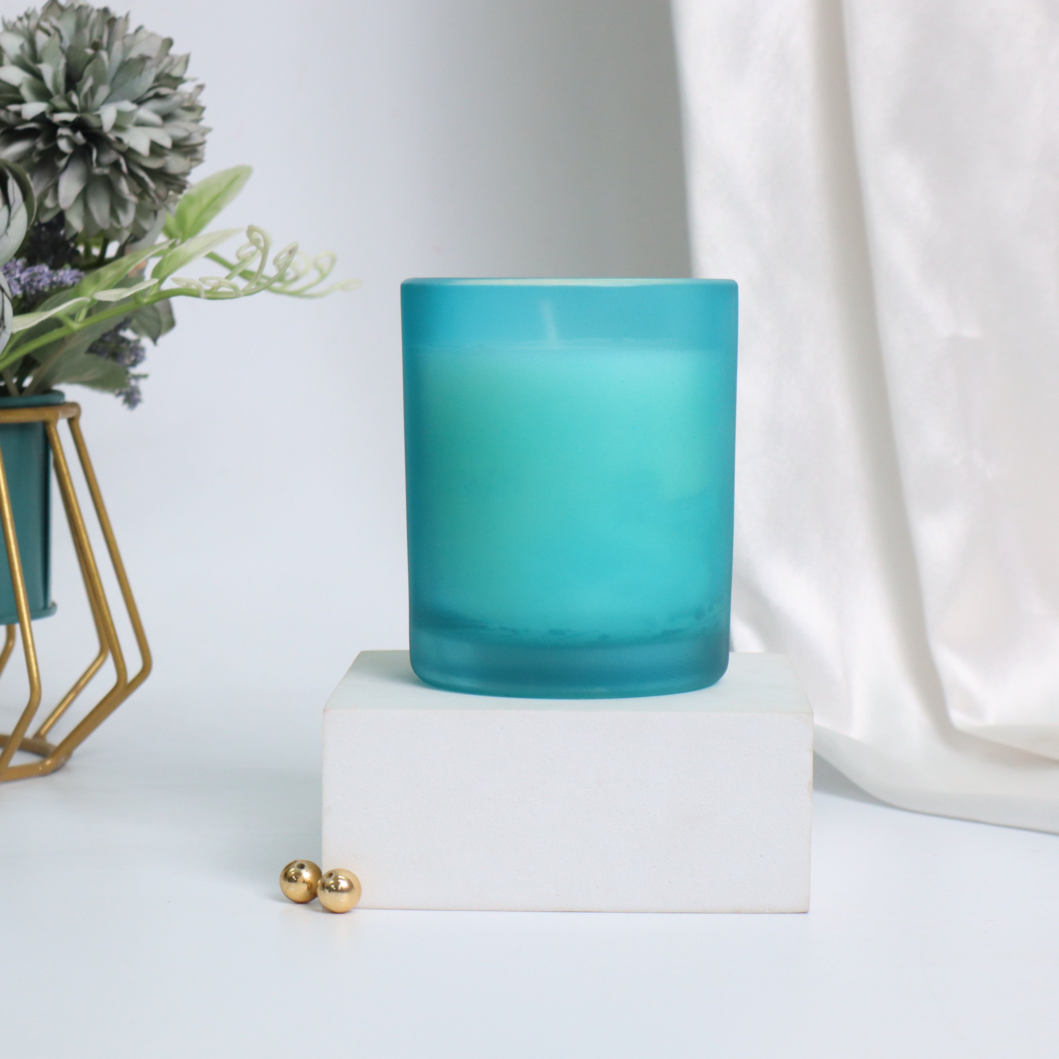 Pearl Frosted Glass Candle