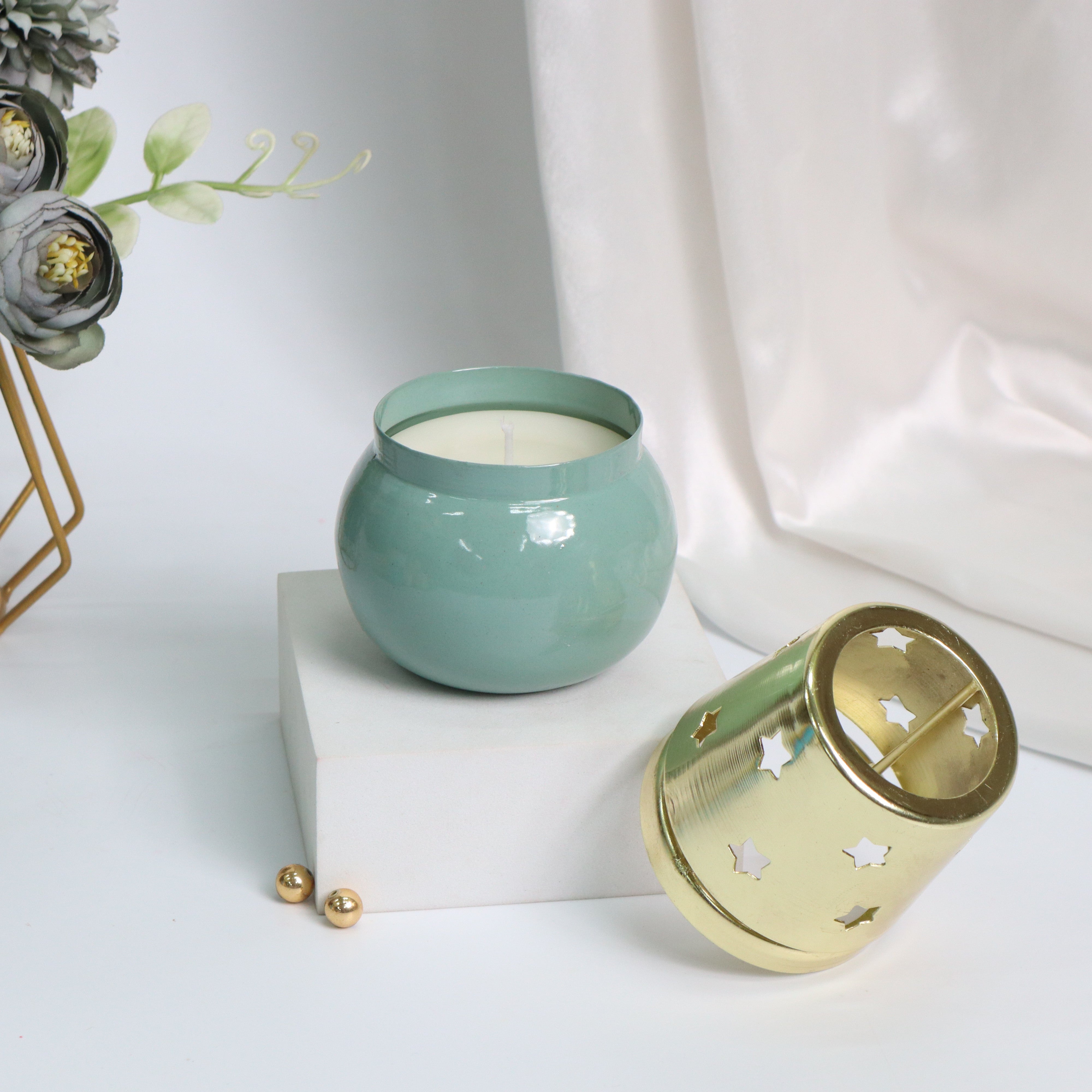 Modern Vintage Candle Jar