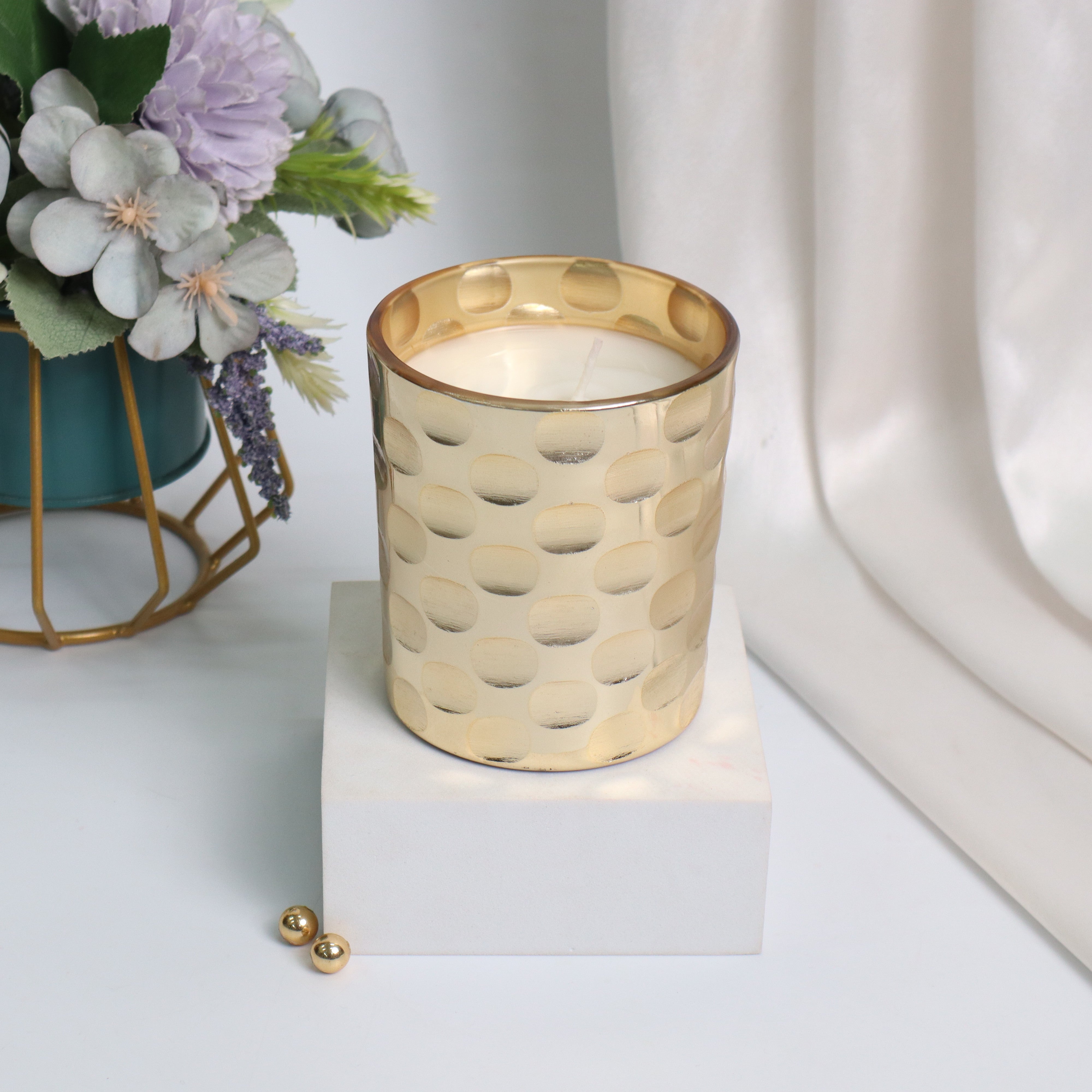 Radiant Gold Jar Candle