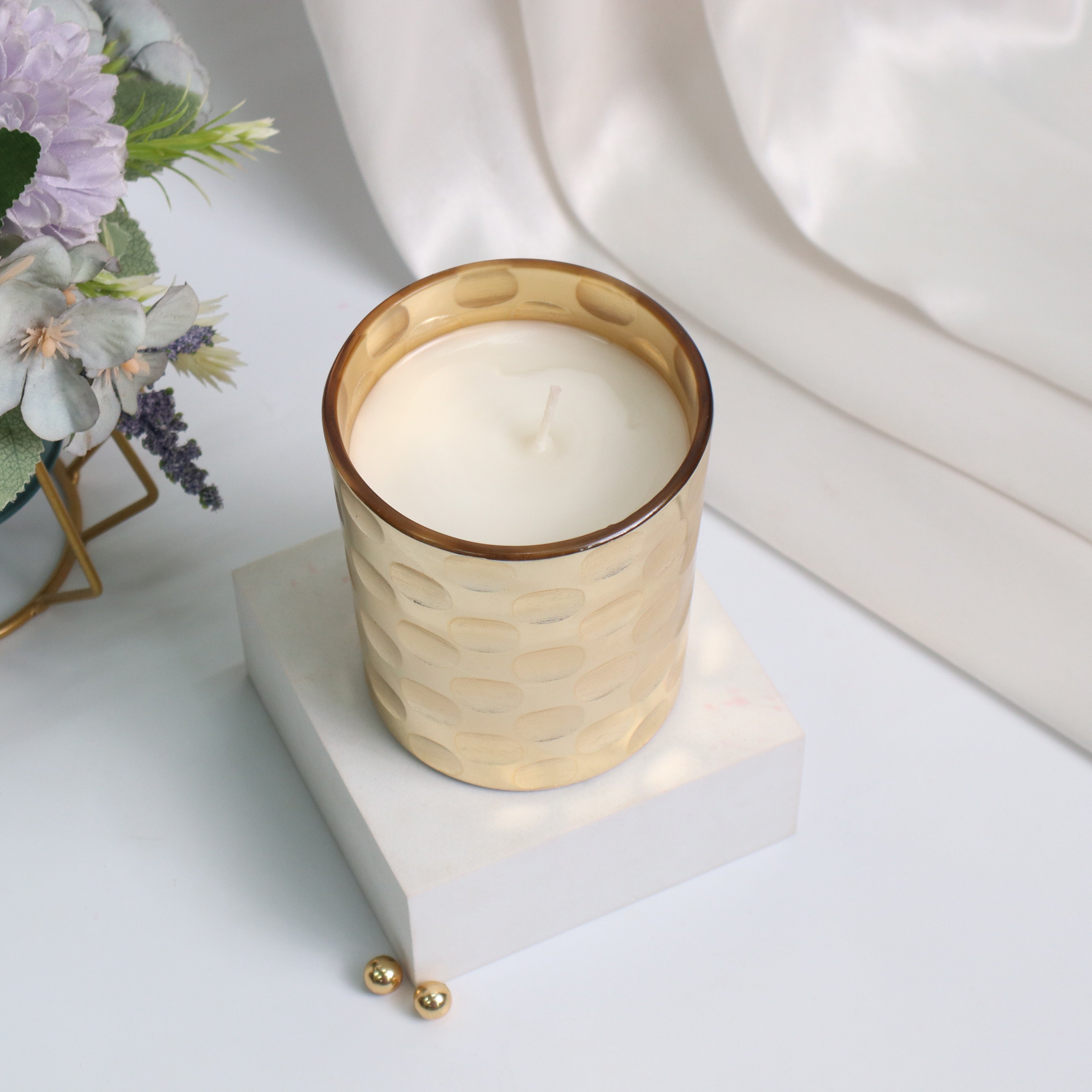 Radiant Gold Jar Candle