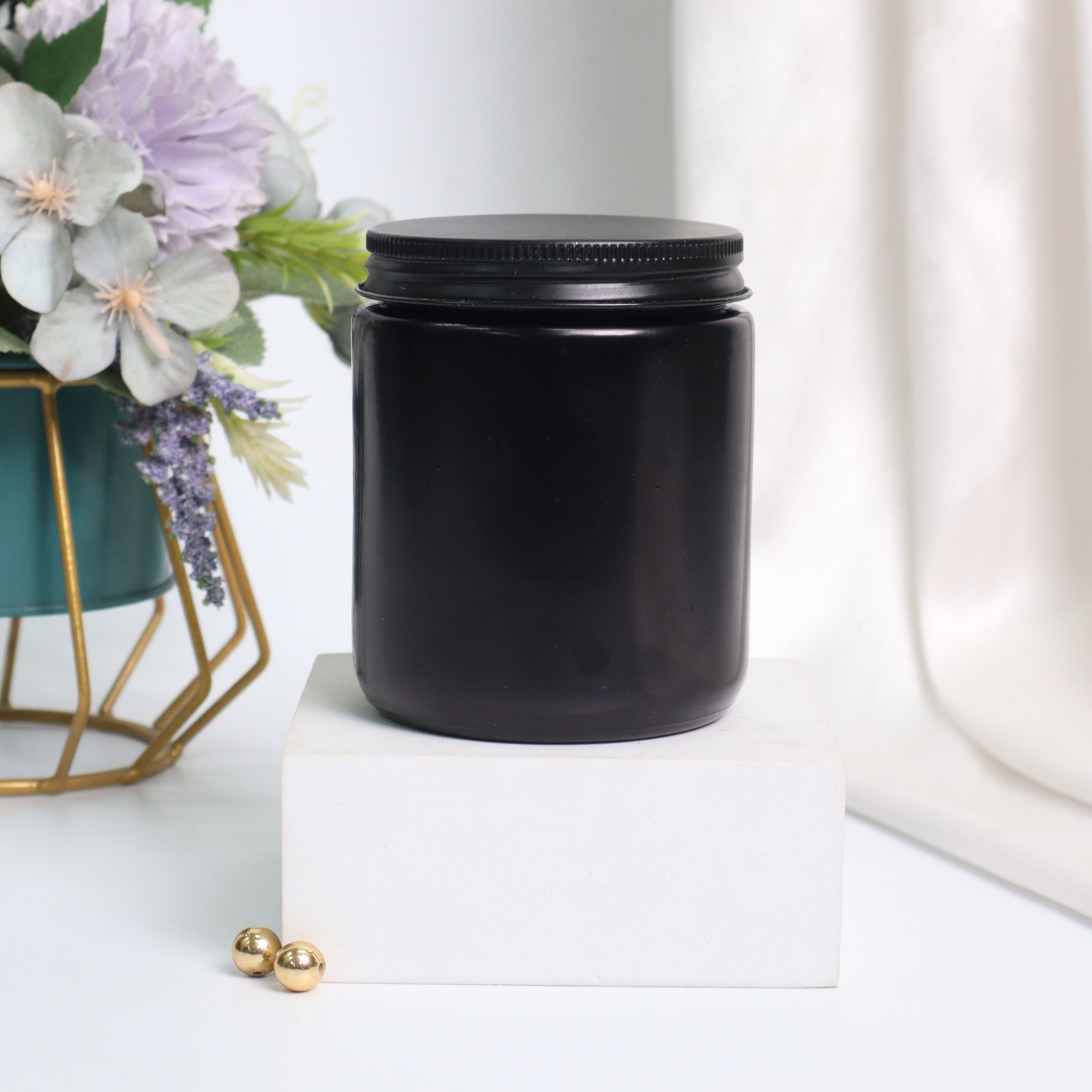 Shadow Luxe Candle Jar
