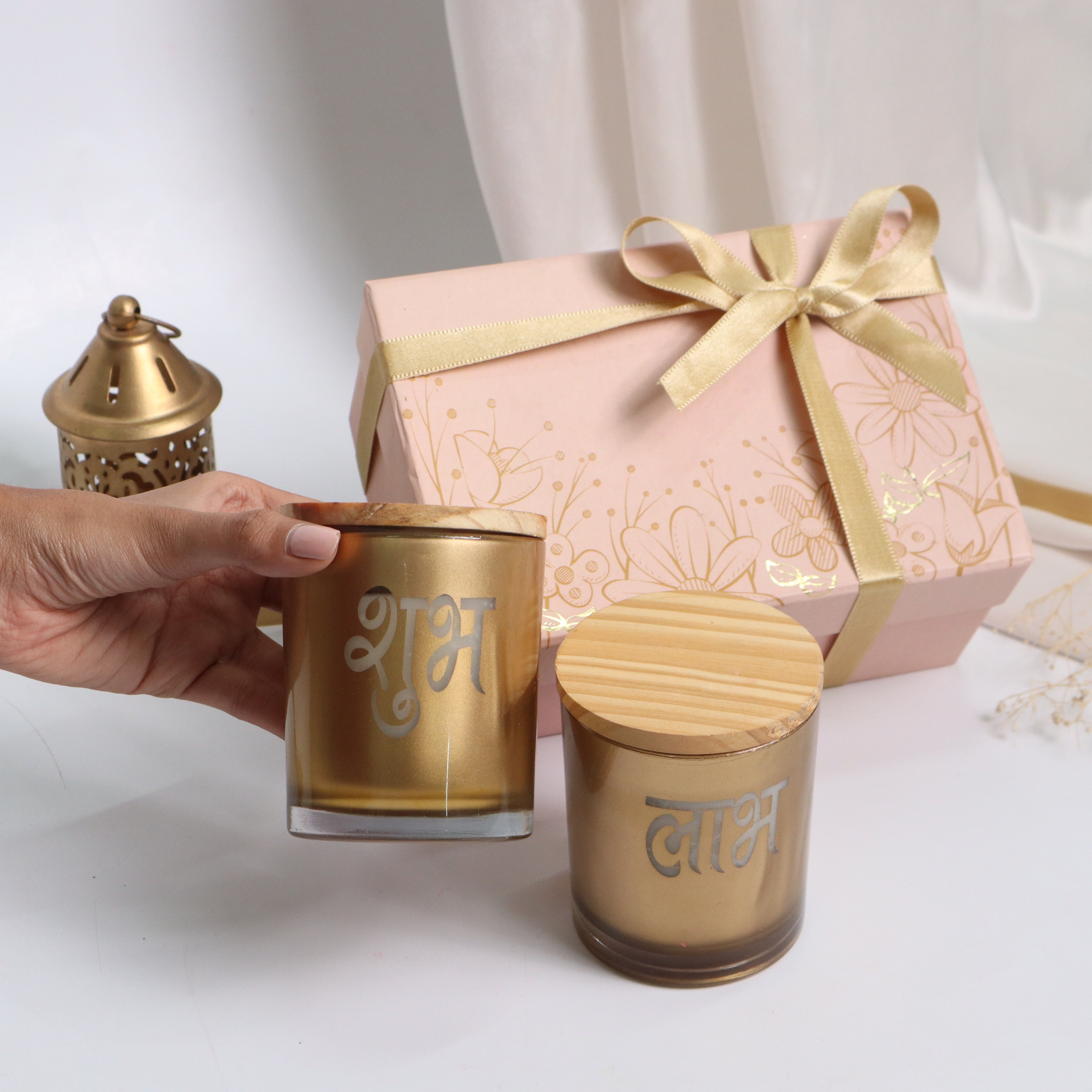 Shubh Labh Candle Gift Set