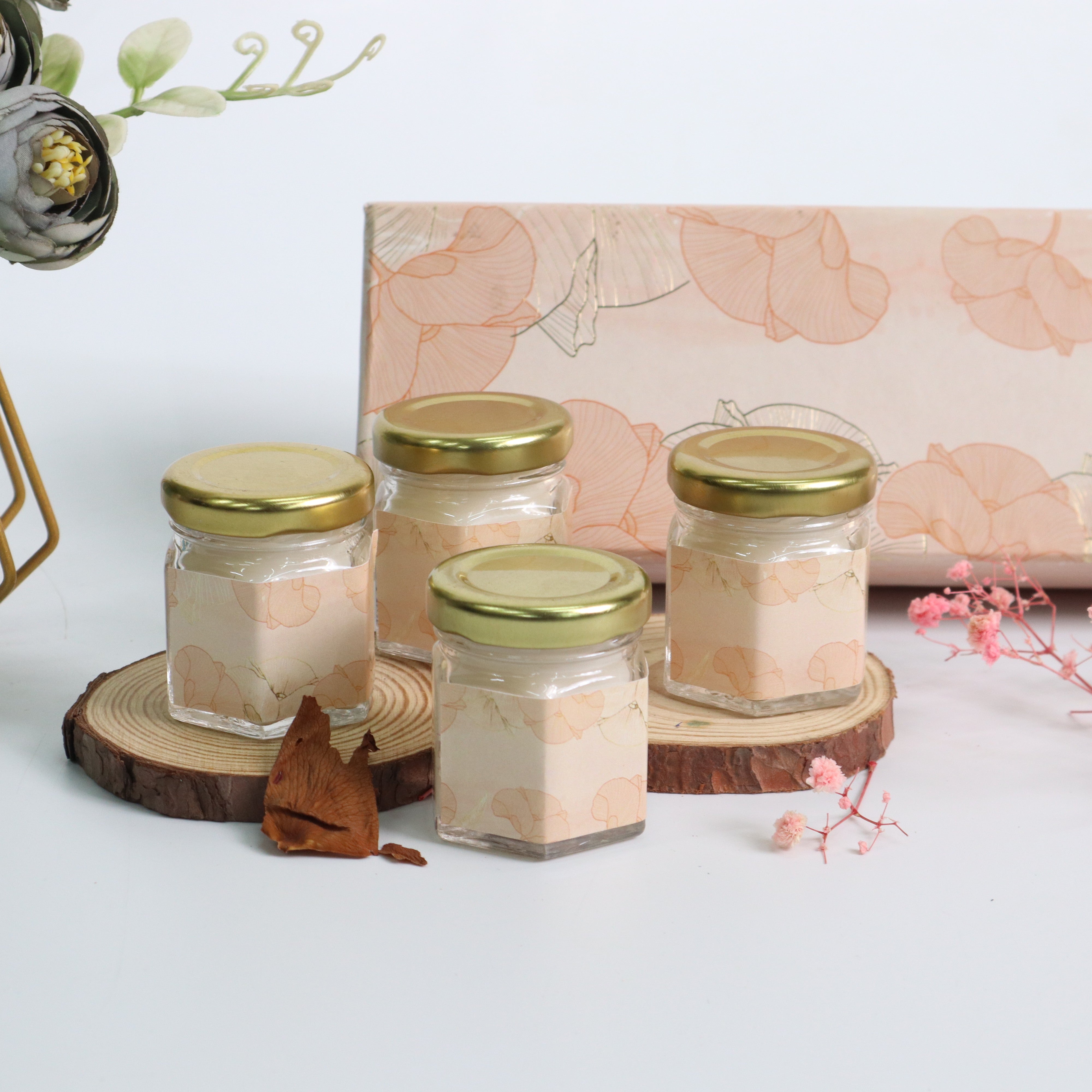 Luxury Pink Candle Gift Box