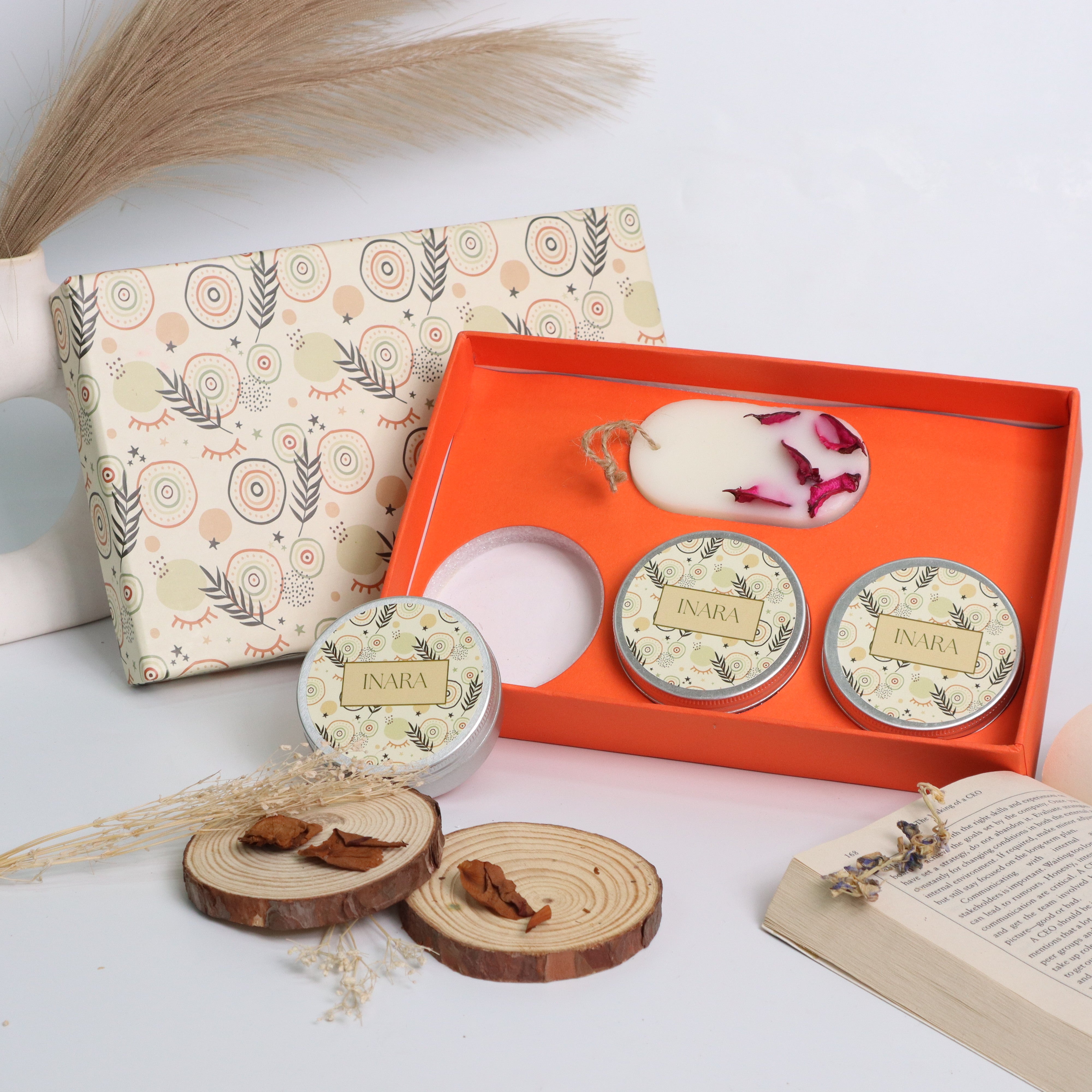 Inara Tin Candle Set