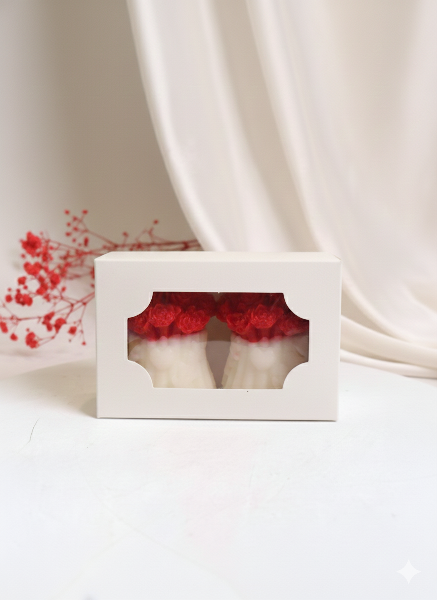 Velvet Rose Candle (set of 2)