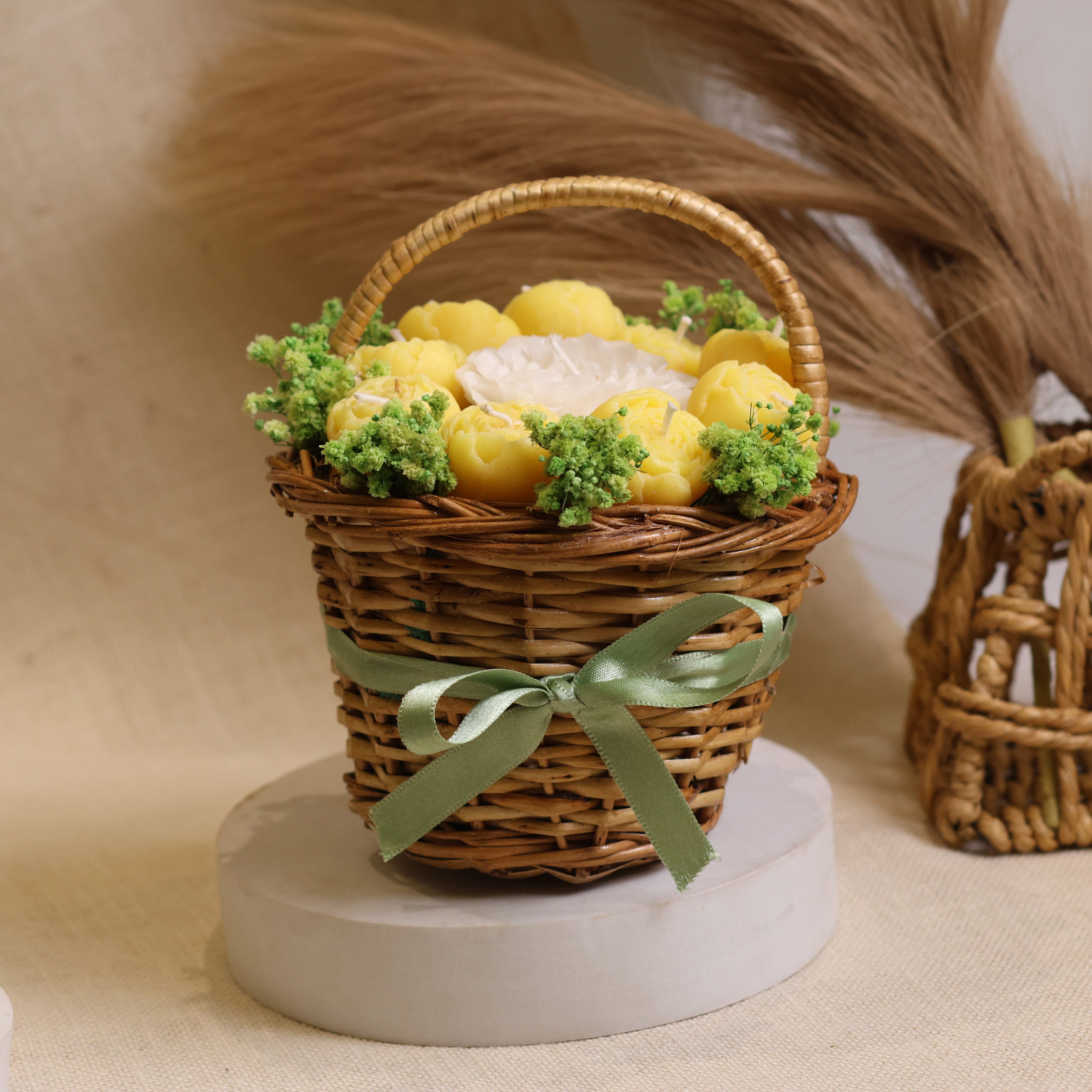 Lemon Zest Glow Basket