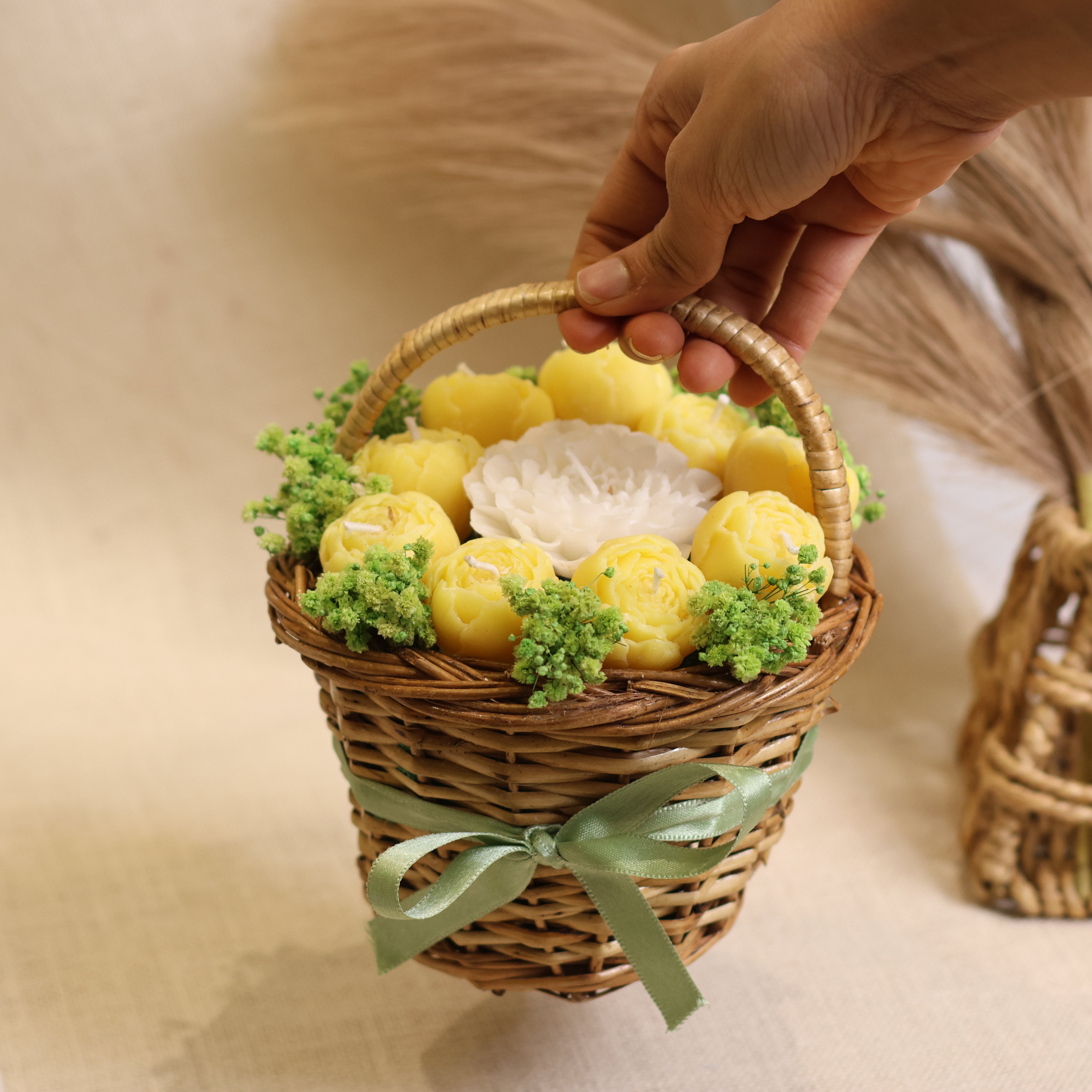 Lemon Zest Glow Basket