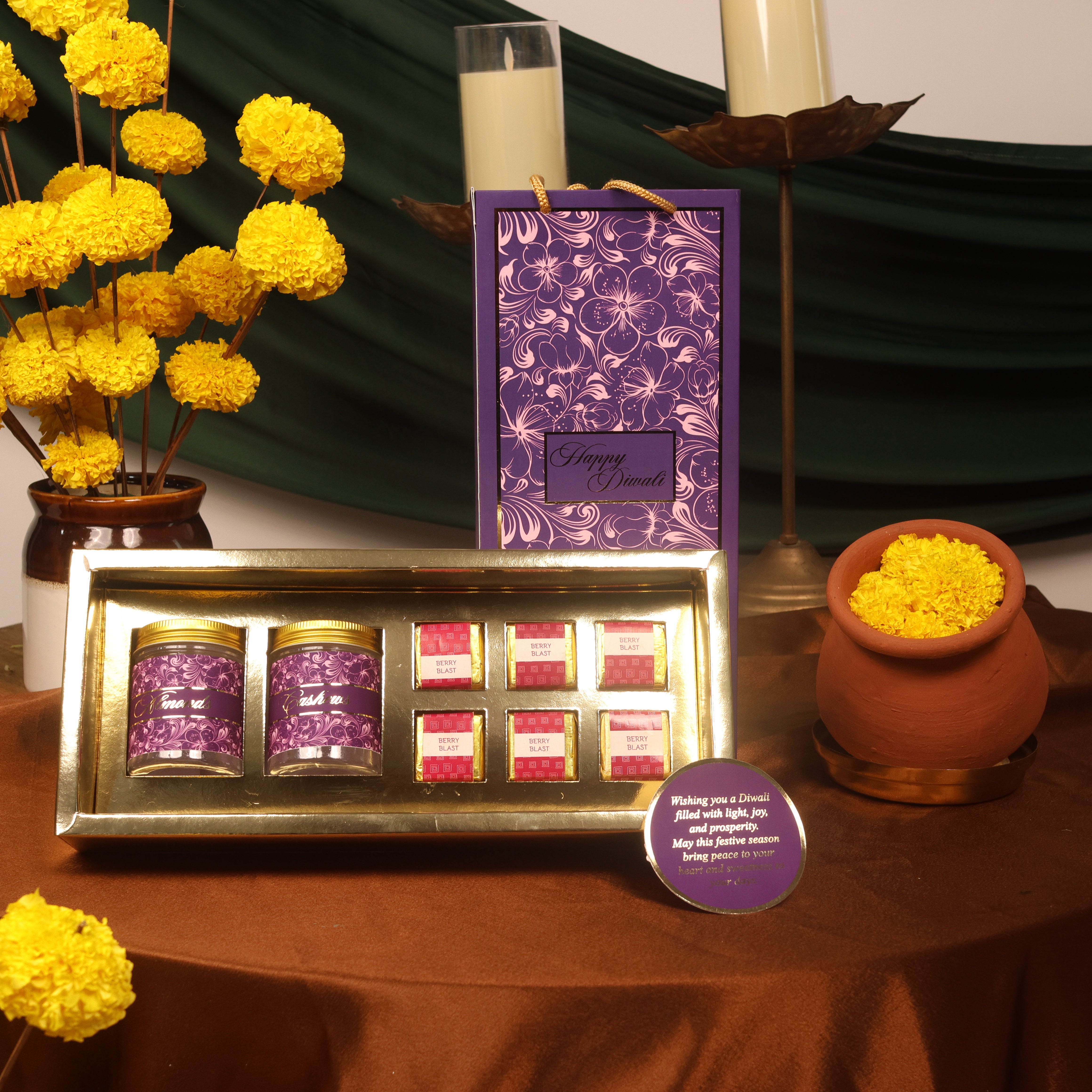 Premium Purple Diwali Bag