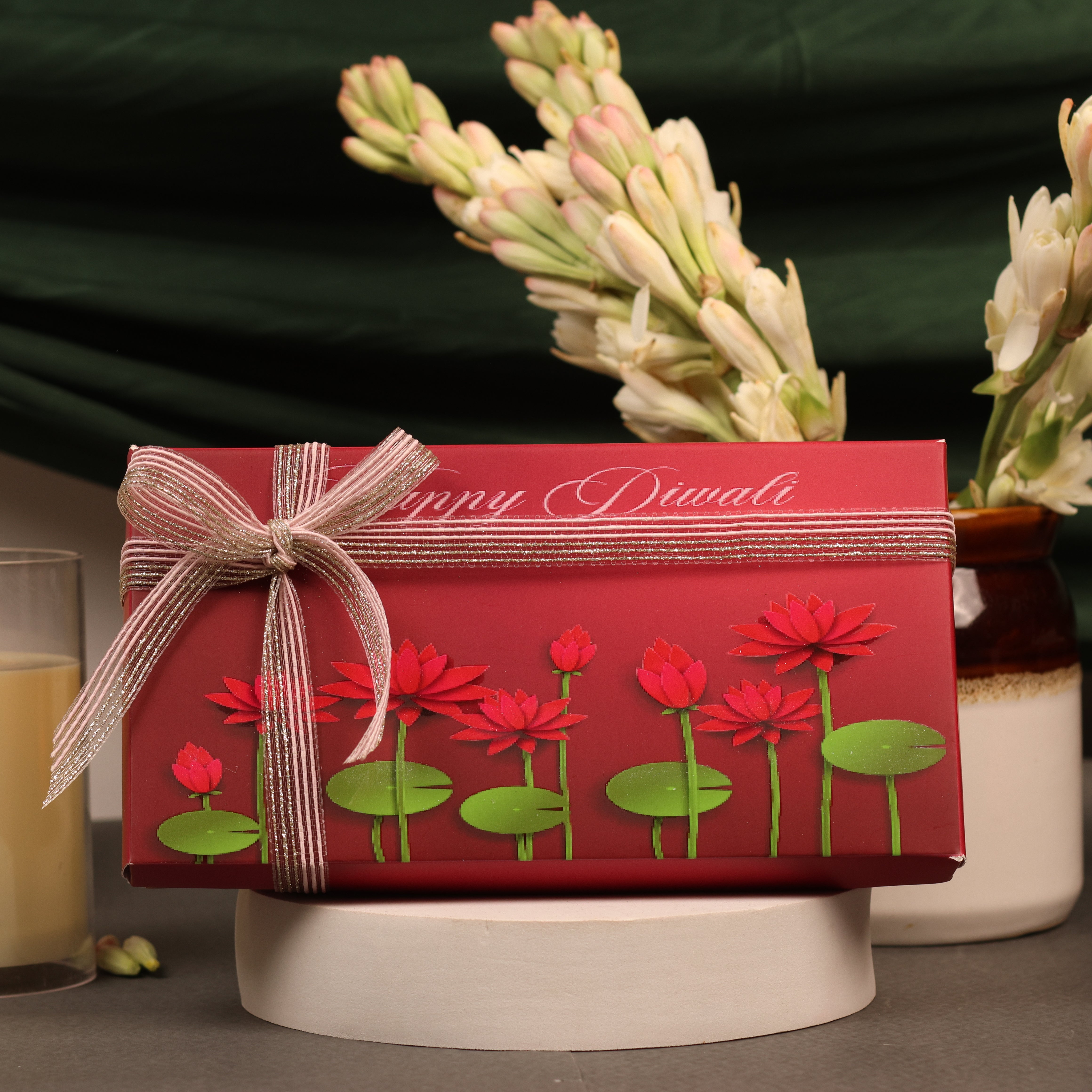 Inara Blossom Glow Scented Candle Set – 2 Pcs