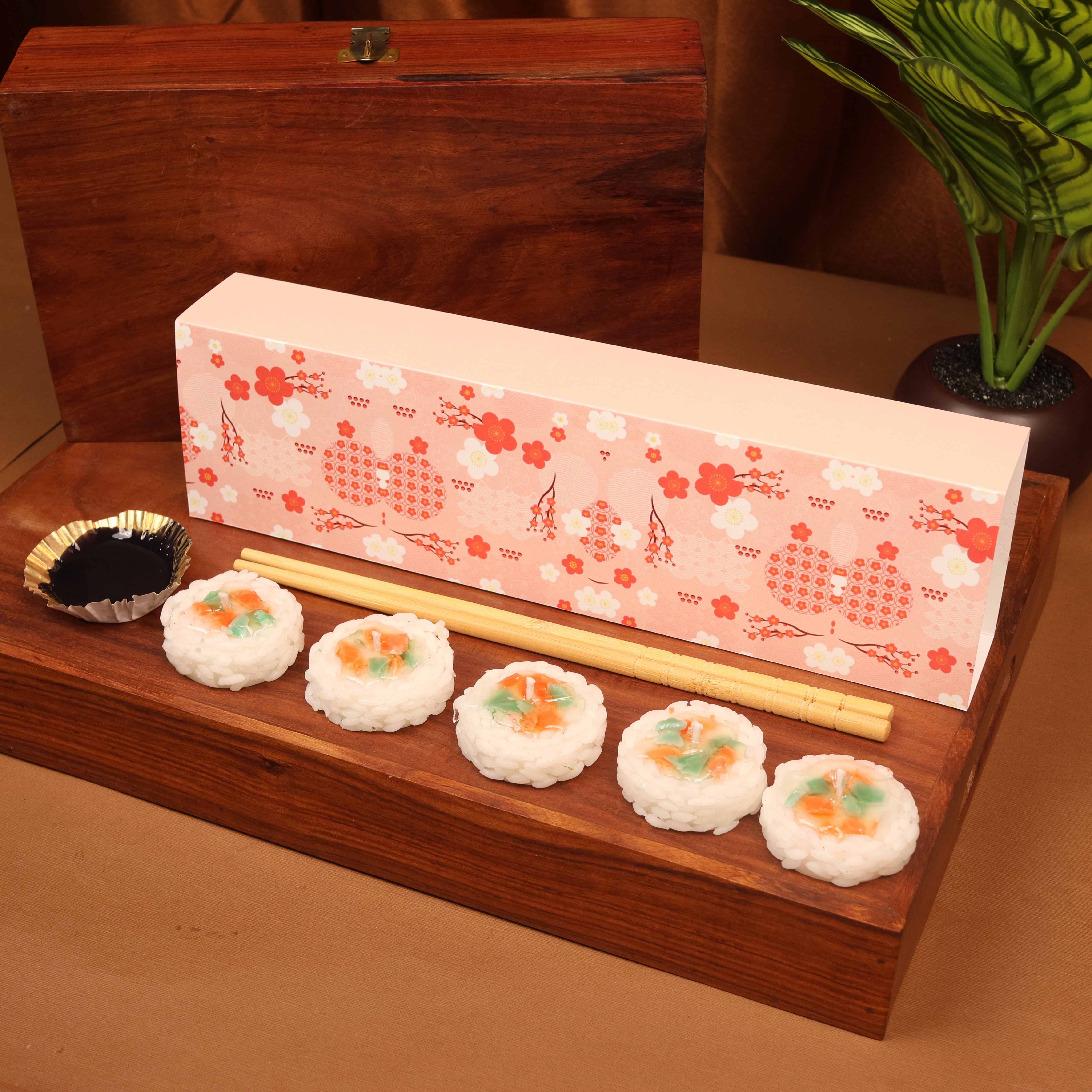 Inara Scented Sushi Candle Gift Box