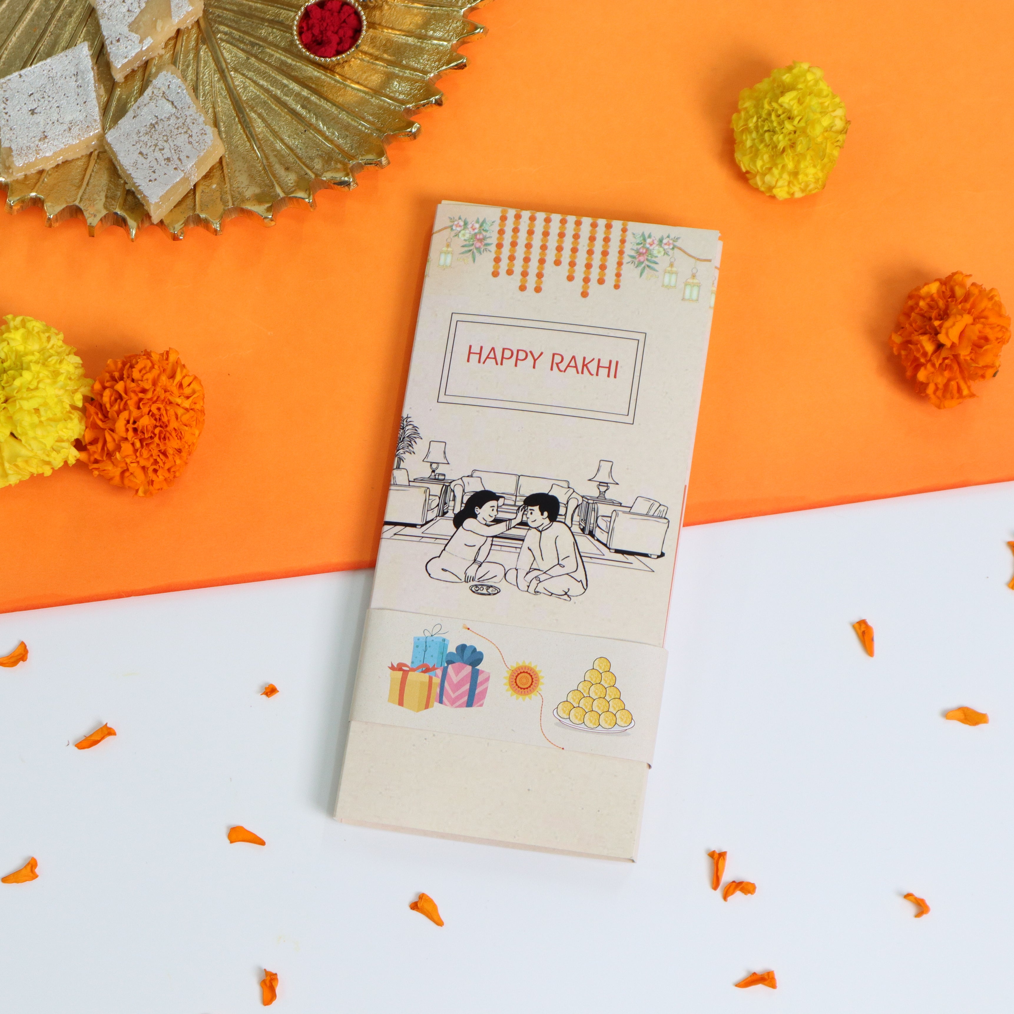 Rakhi Foldable Card