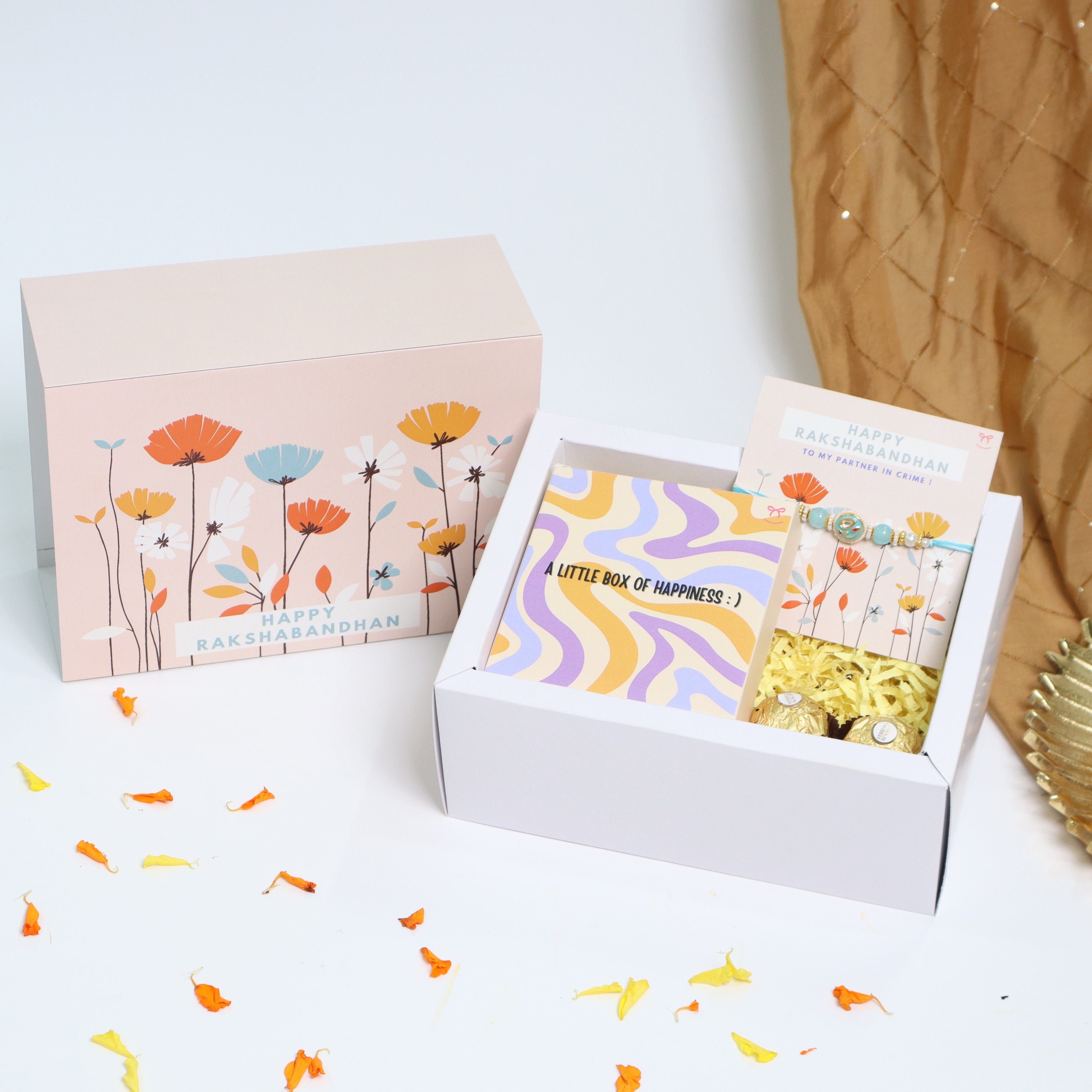 Luxurious Blue Kundan Hamper