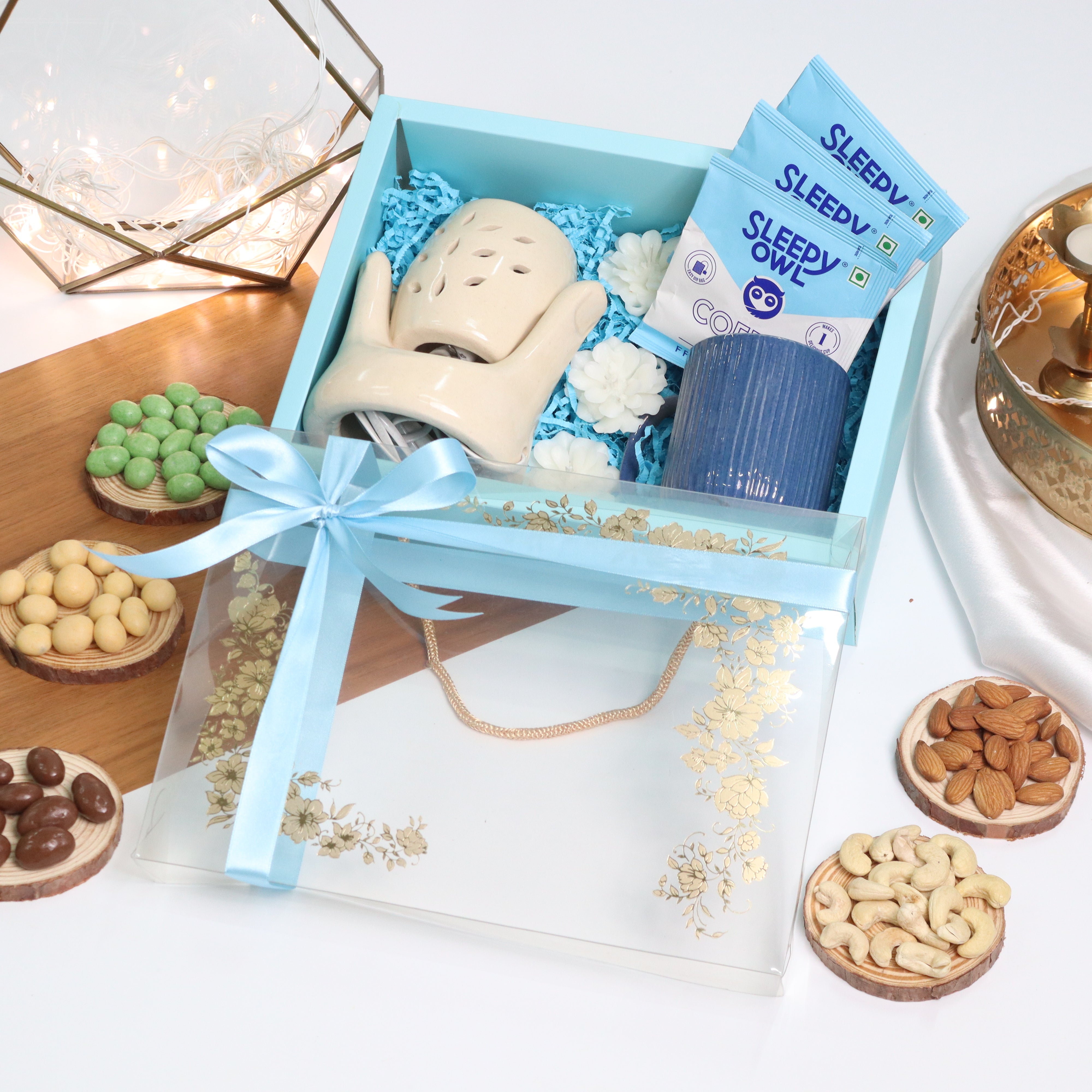 Candles and Coffee Hamper