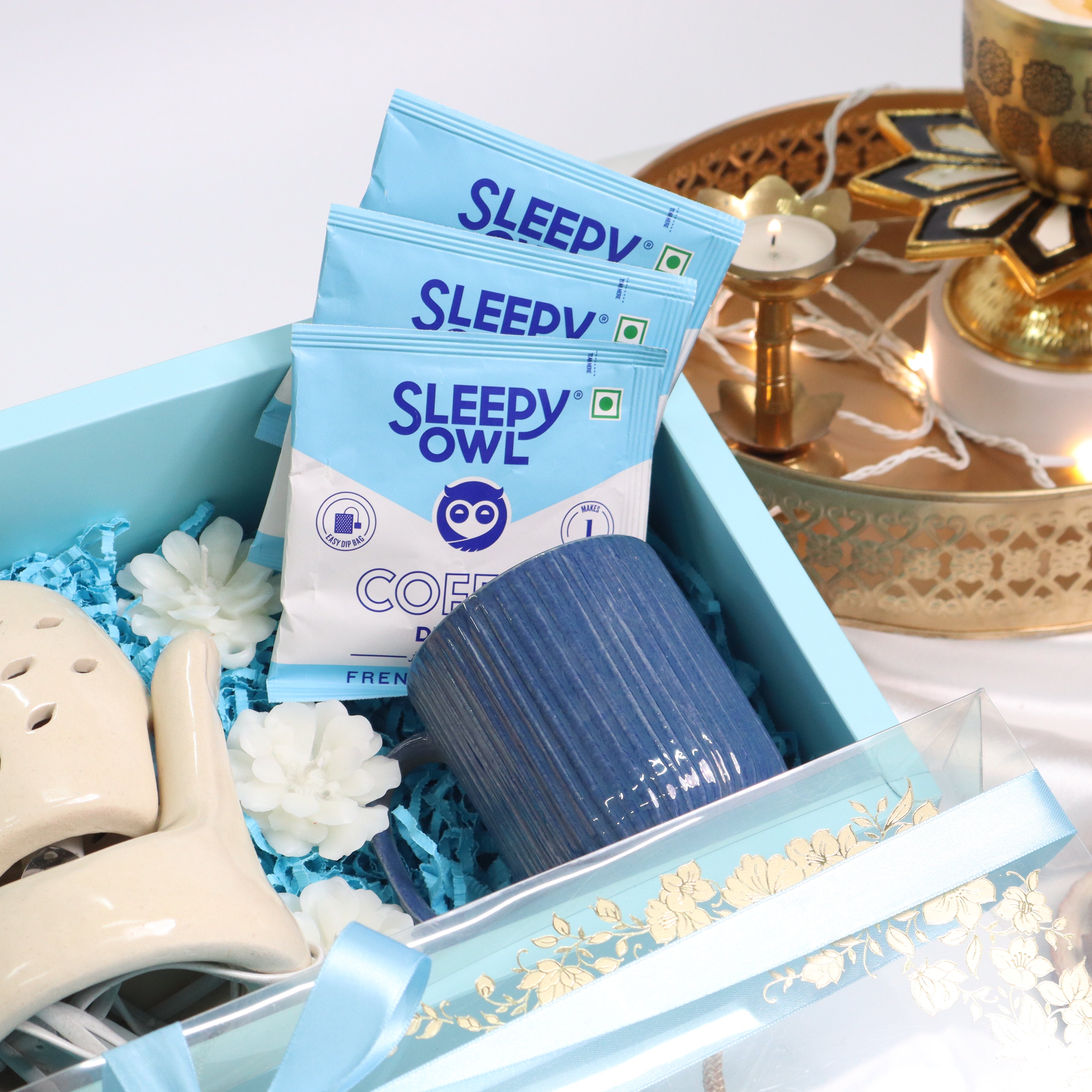 Candles and Coffee Hamper