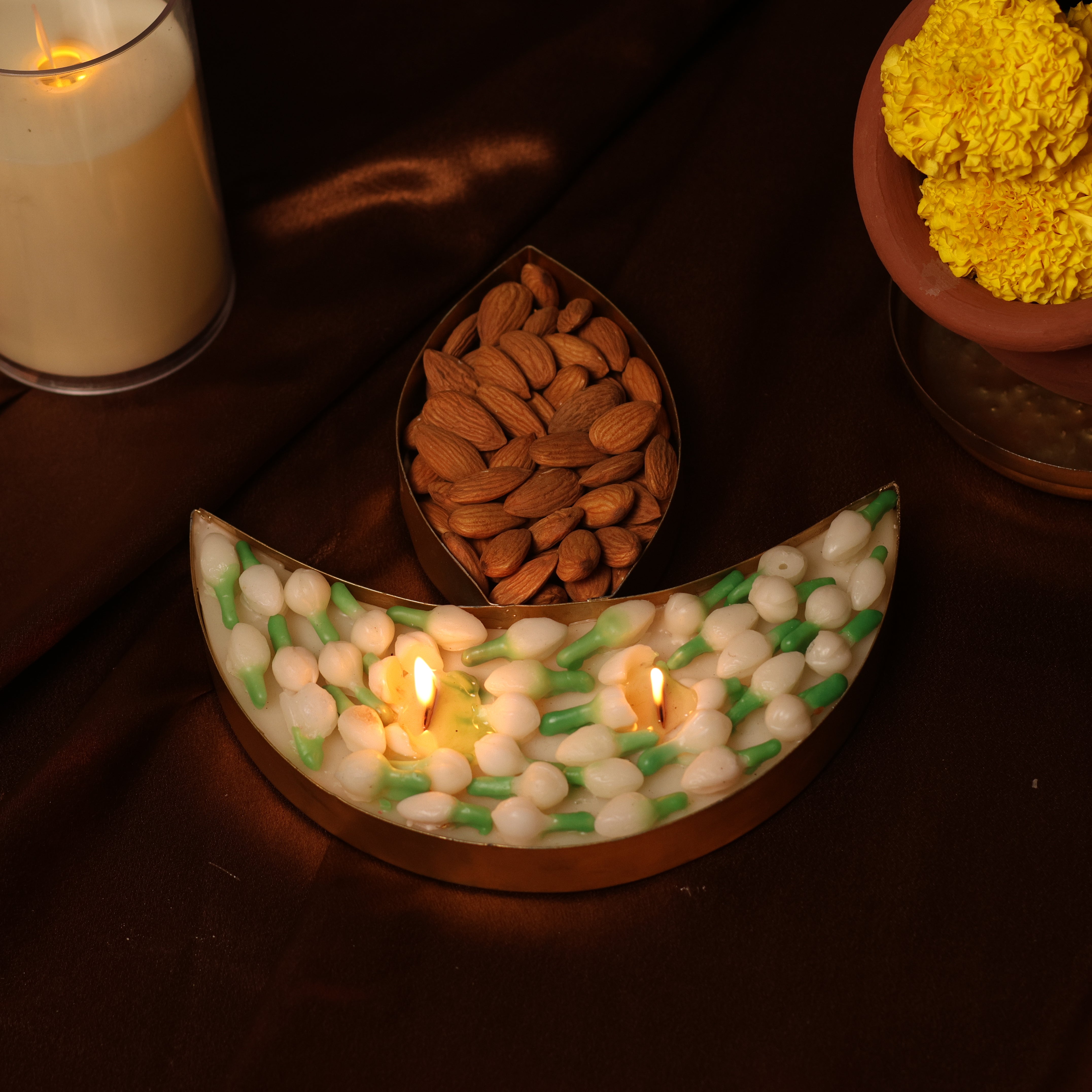 Diwali Diya Glow & Crunch Gift Jar