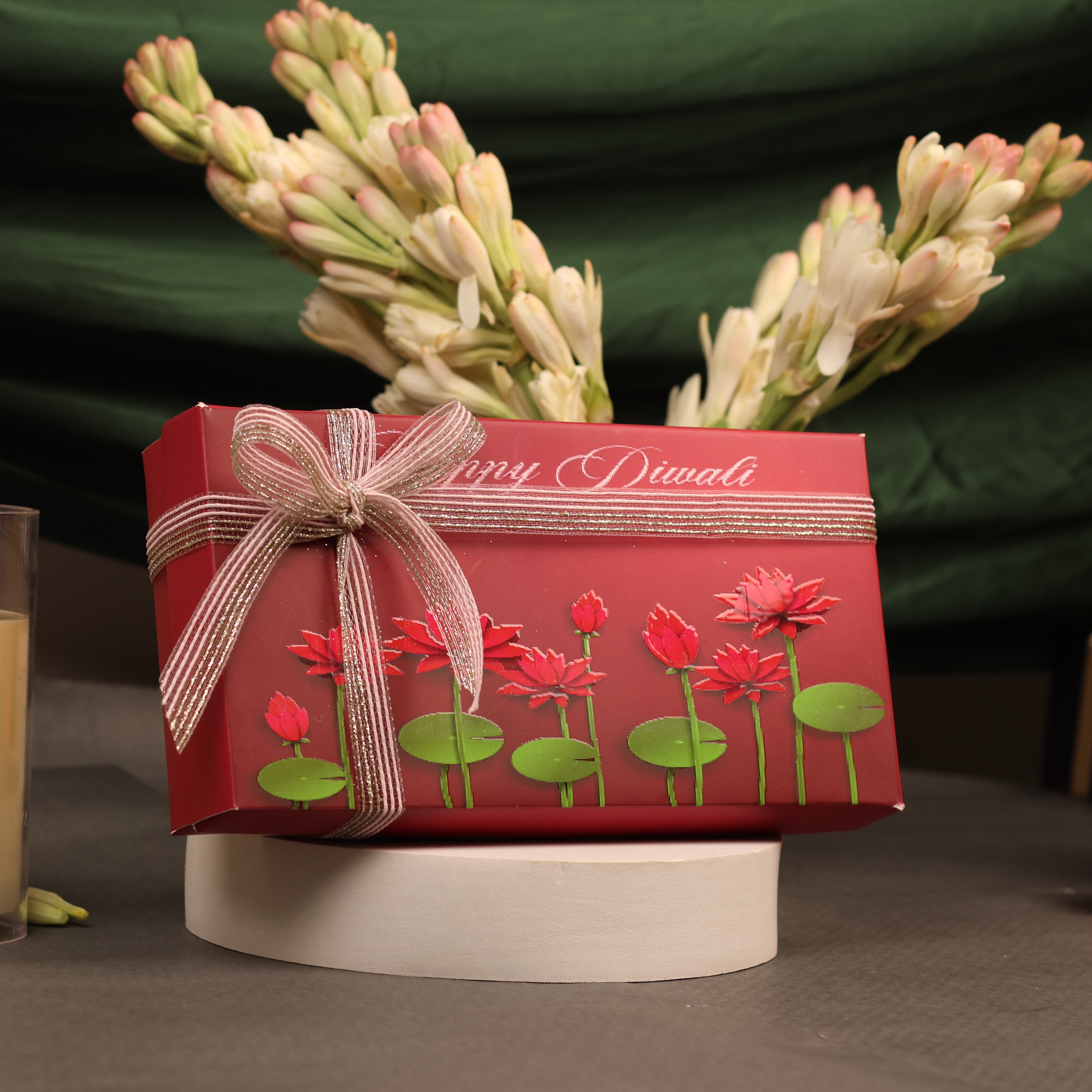 Inara Blossom Glow Scented Candle Set – 2 Pcs