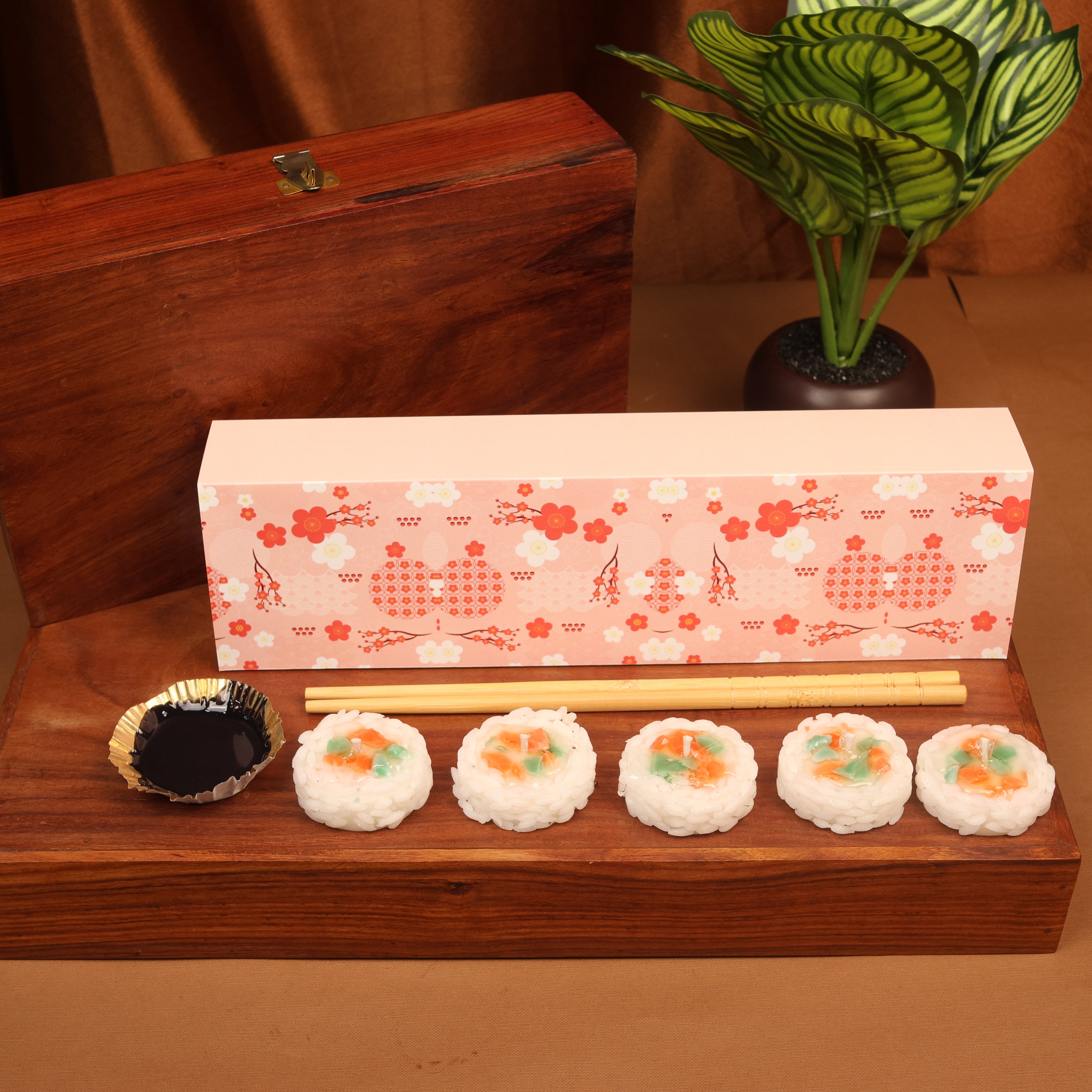 Inara Scented Sushi Candle Gift Box