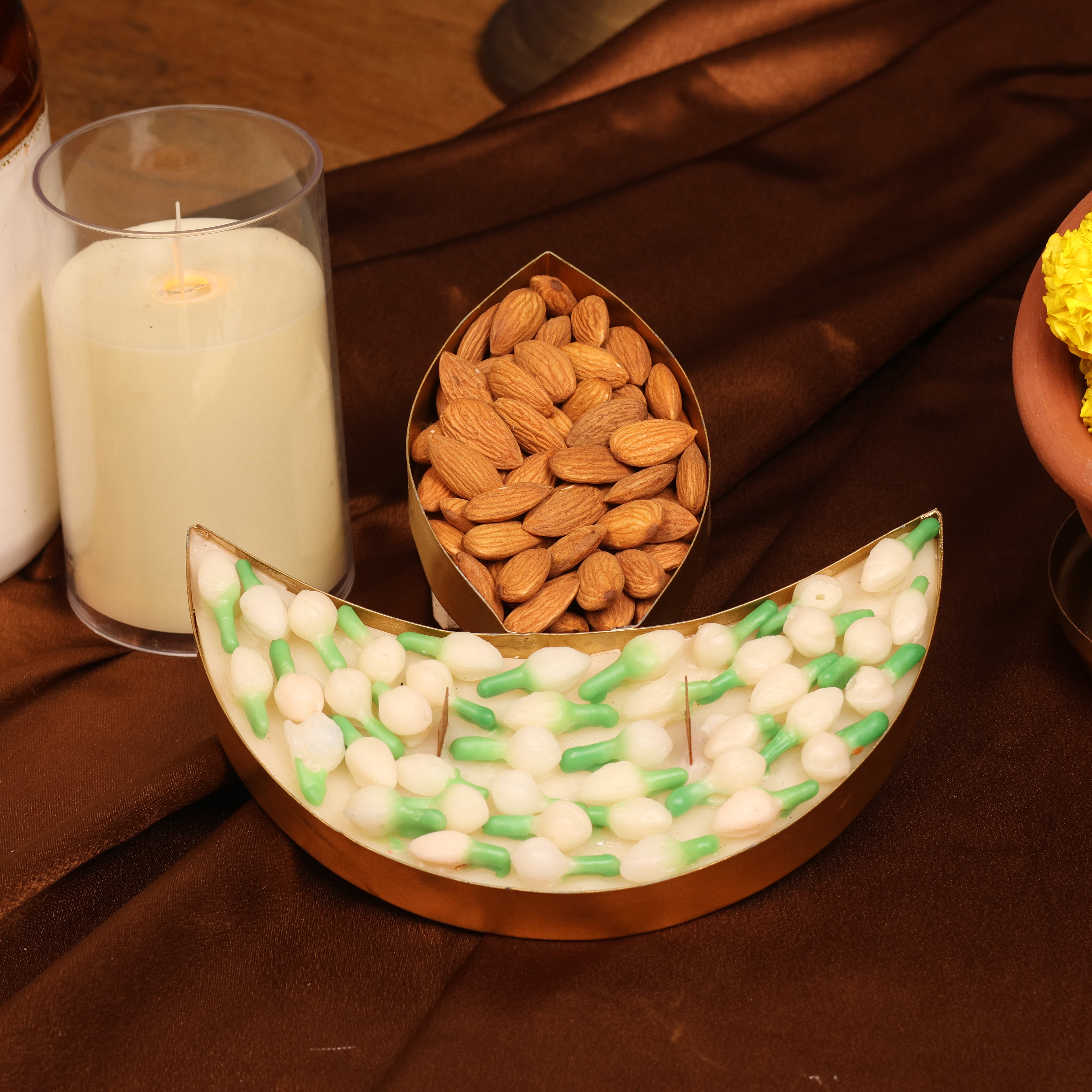 Diwali Diya Glow & Crunch Gift Jar