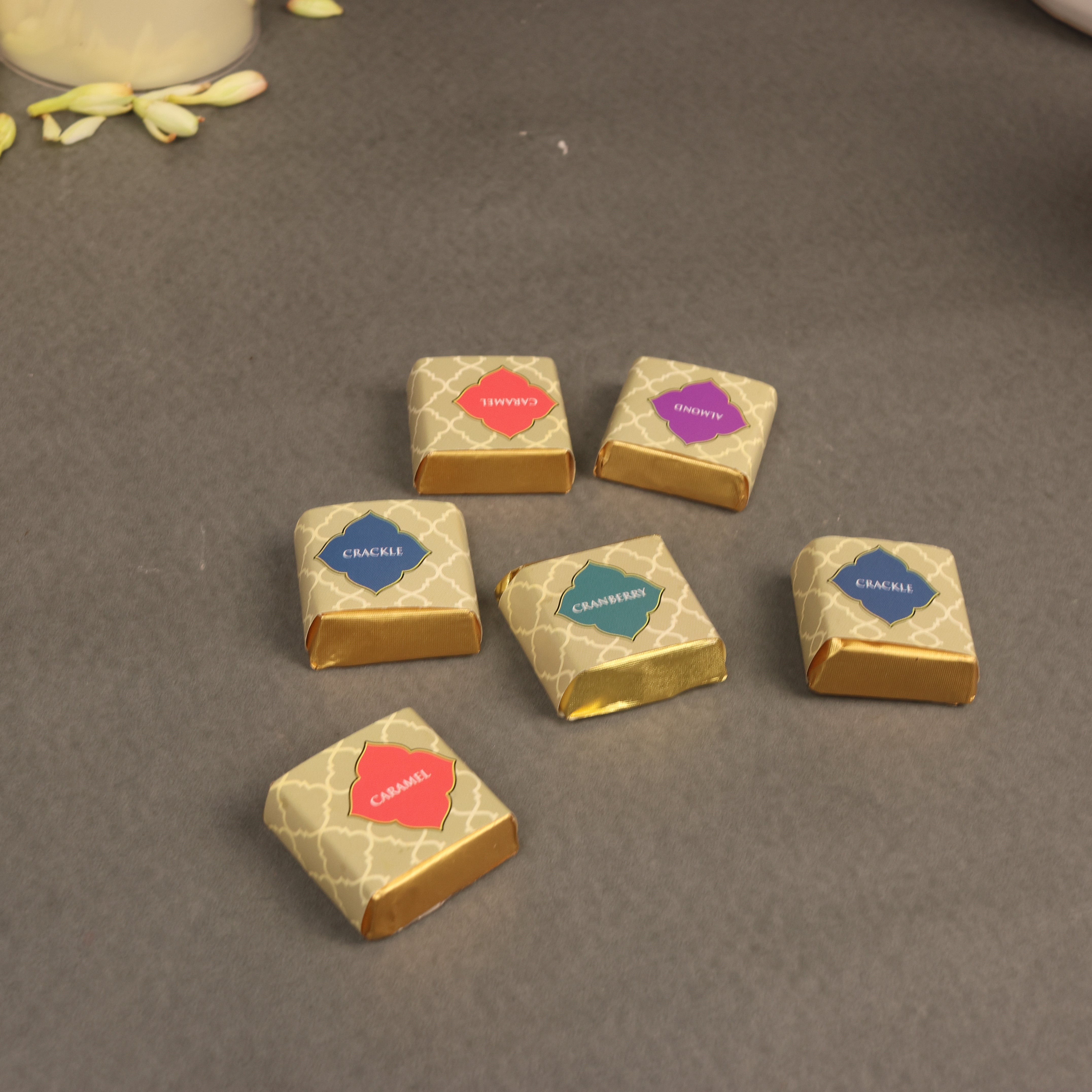 Shubh Diwali Meetha Glow Round Box