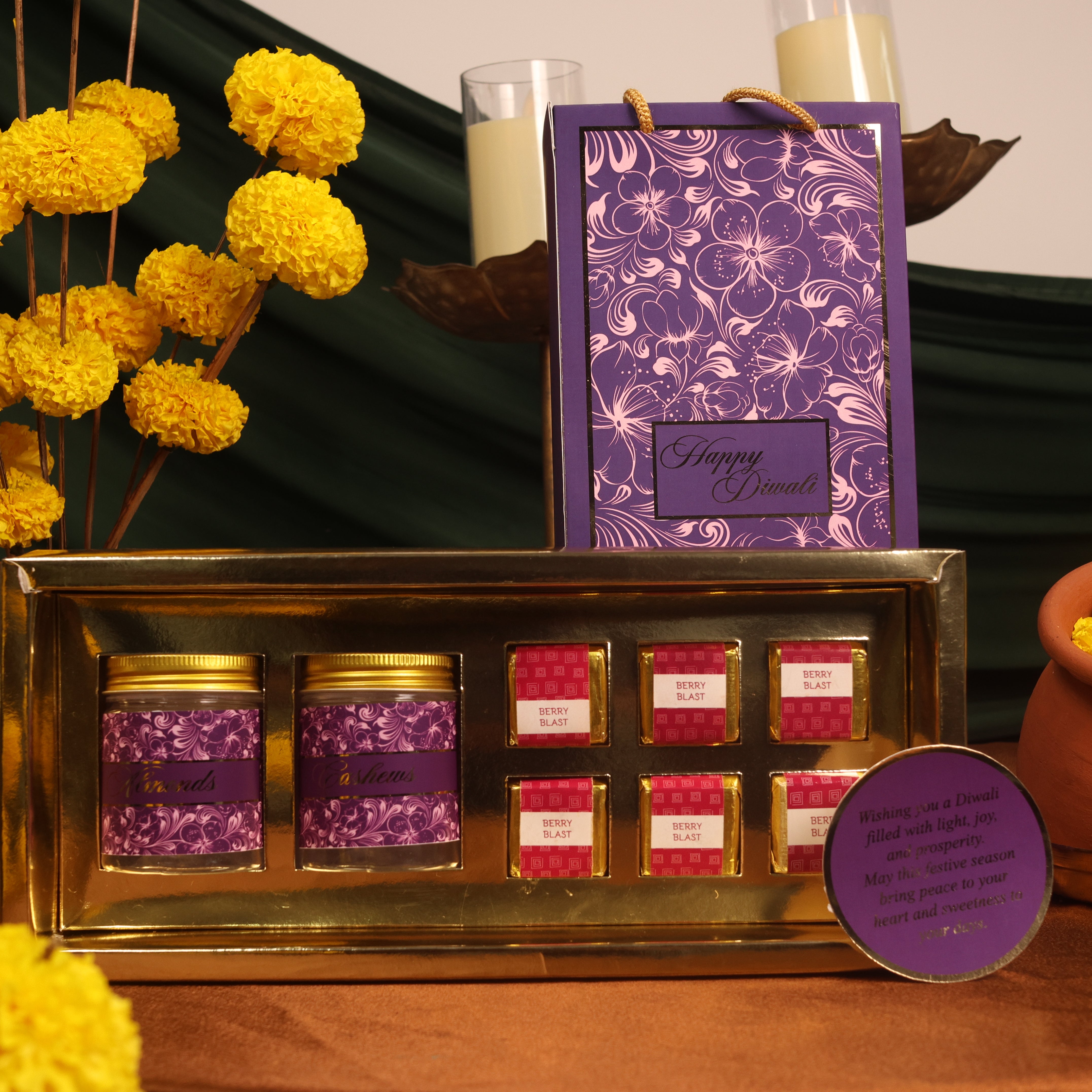 Premium Purple Diwali Bag