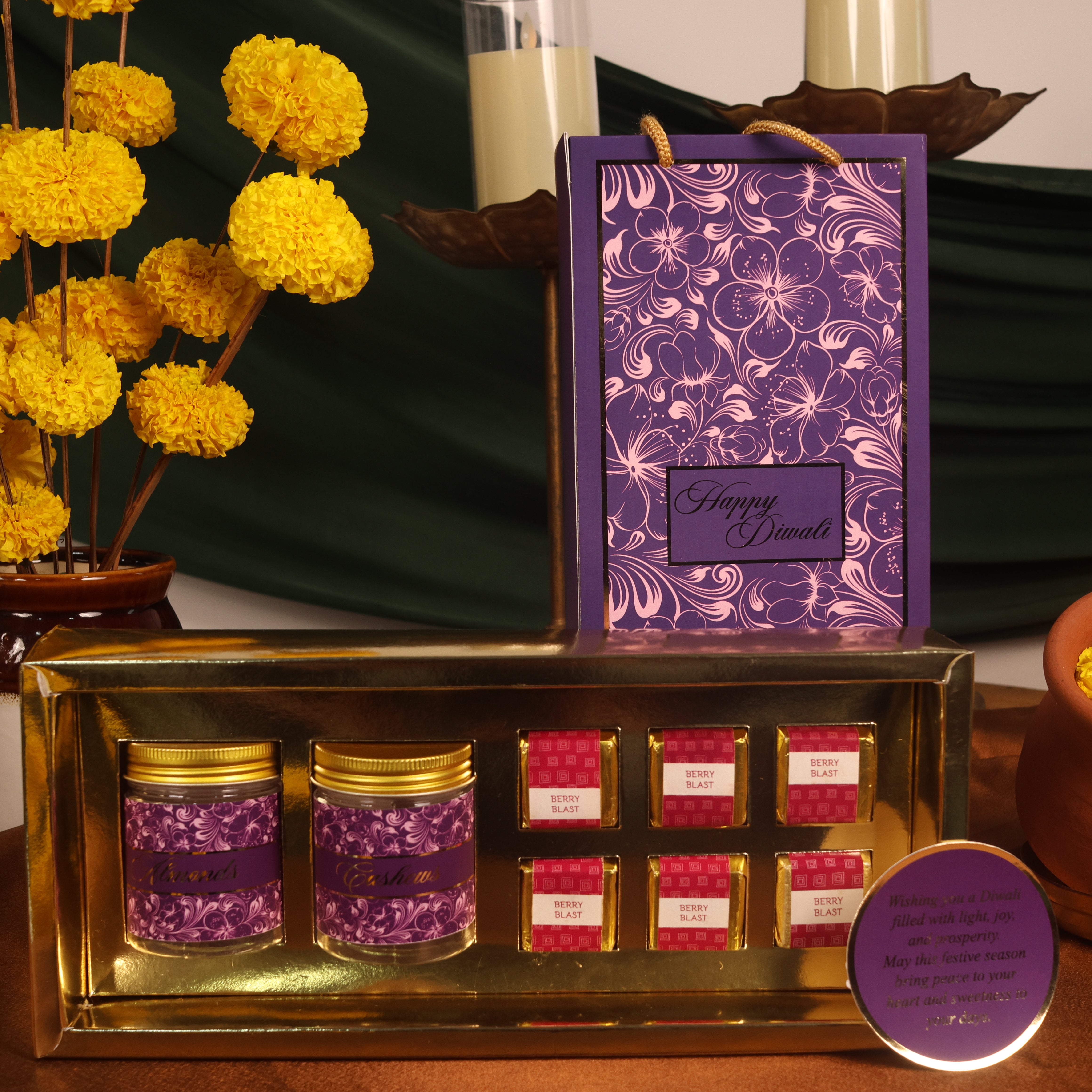 Premium Purple Diwali Bag