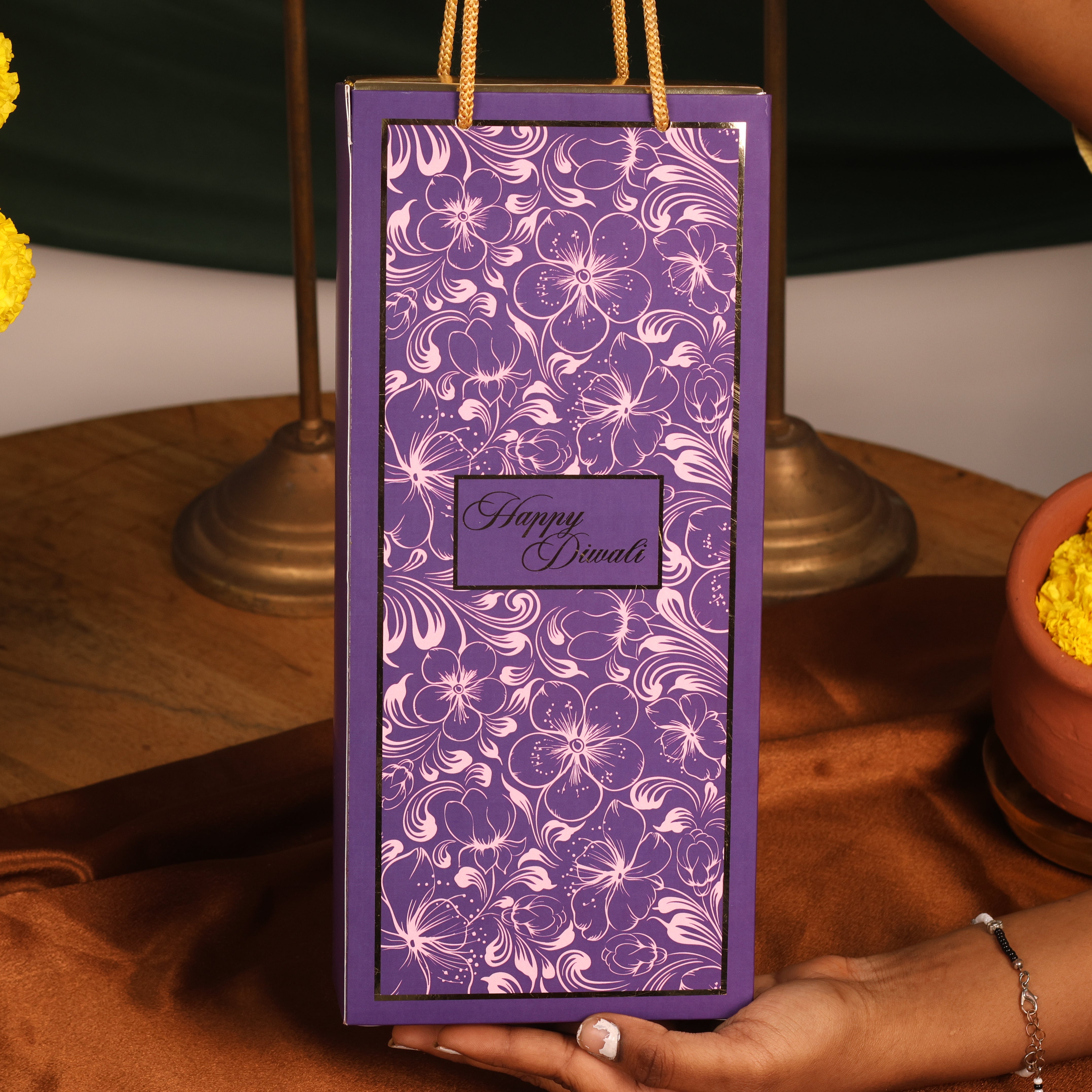 Premium Purple Diwali Bag