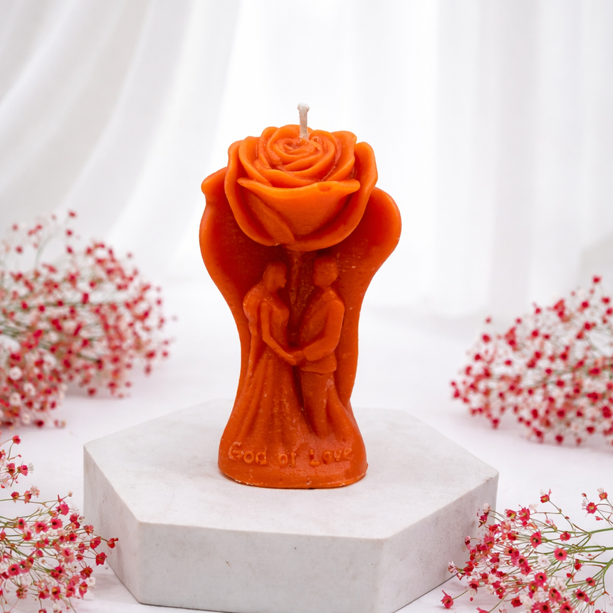 Eternal Love Rose Candle (Set of 2)