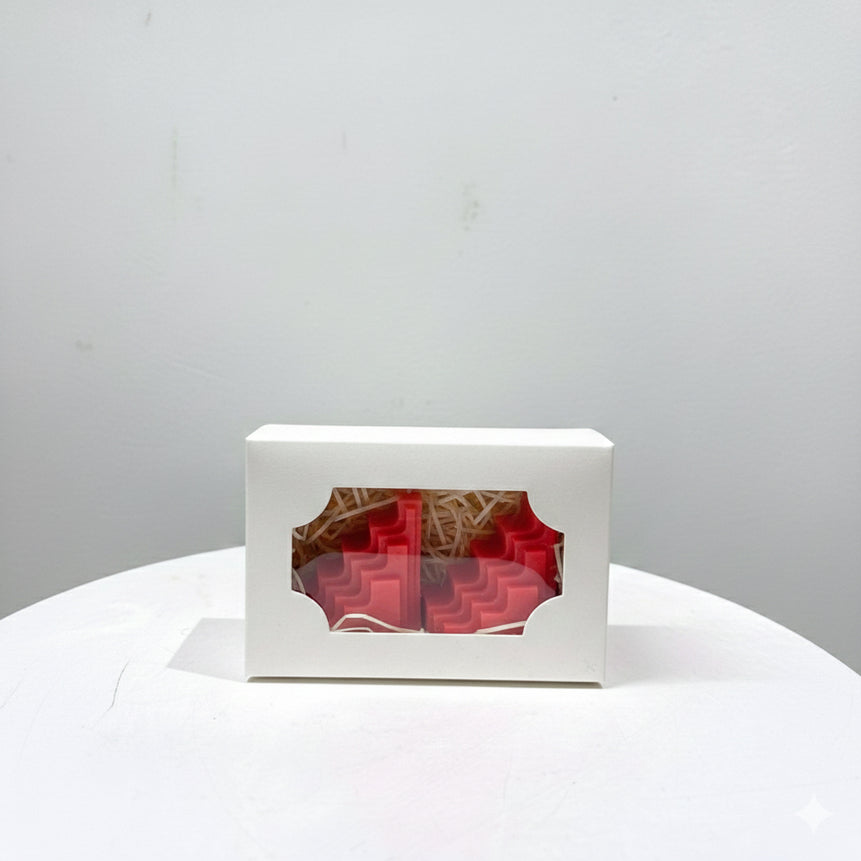 Geometrical Stair Candle (set of 2)