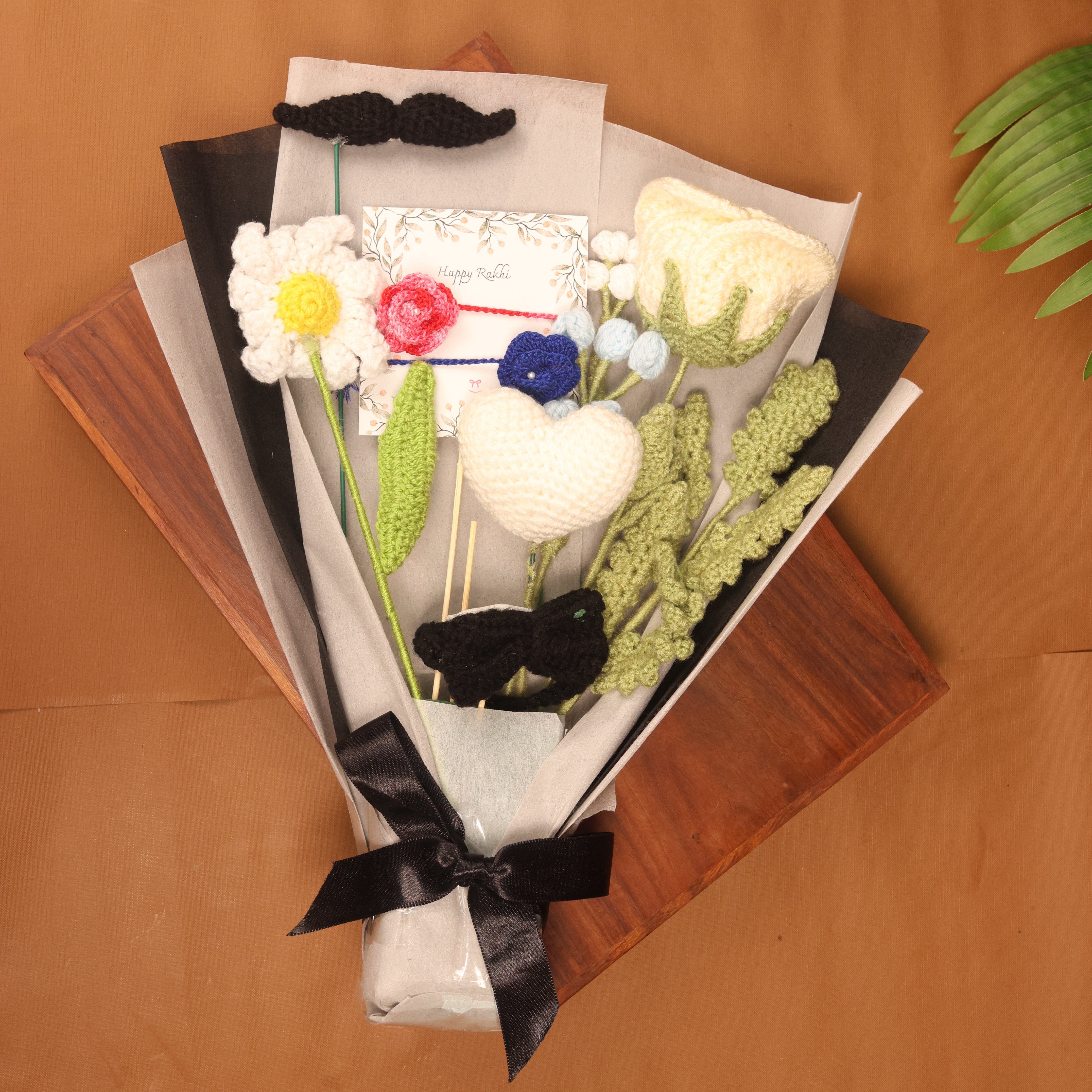 The Blossom Bond Rakhi & Lumba Set