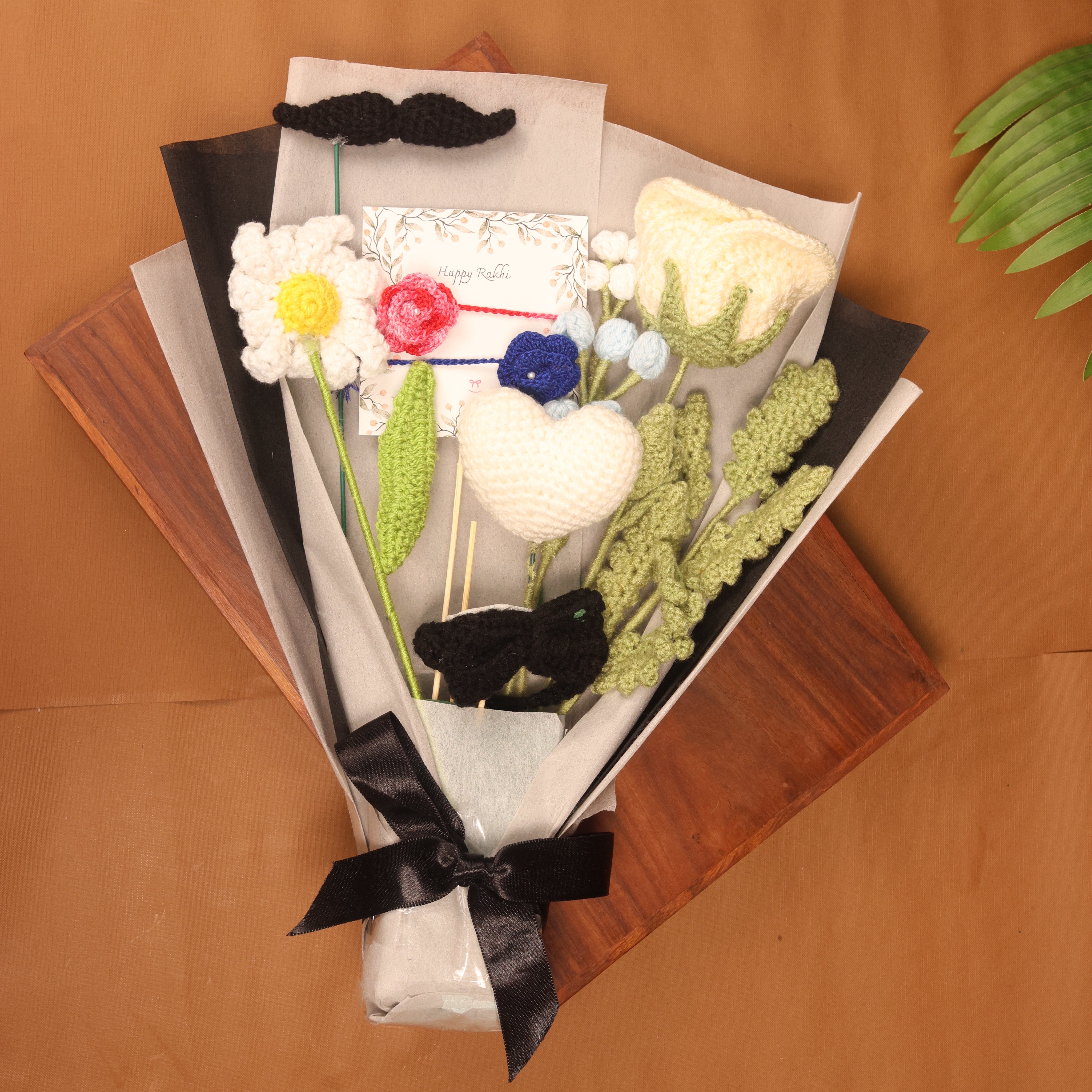 The Blossom Bond Rakhi & Lumba Set