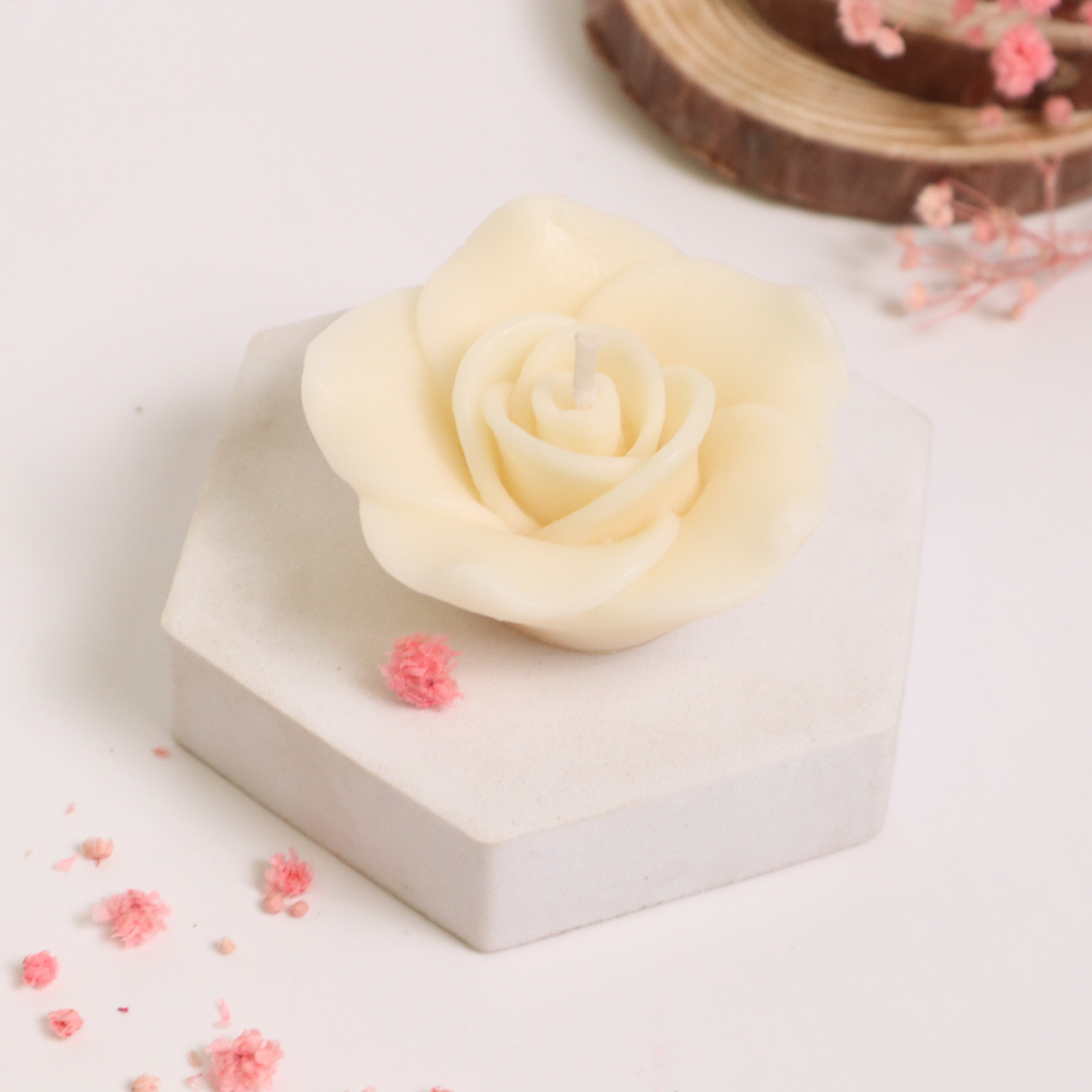 Rose Candle