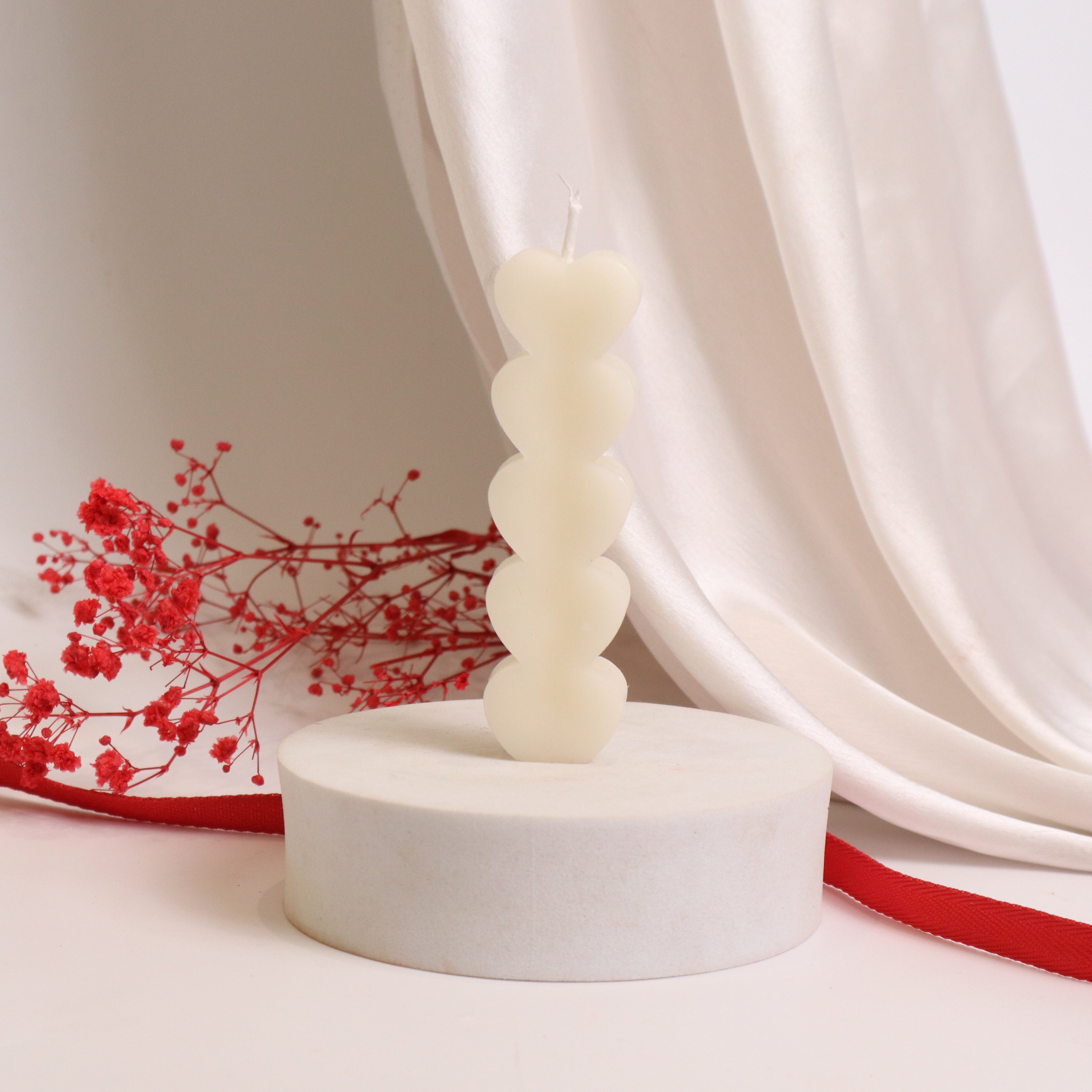 Heart Stack Candle